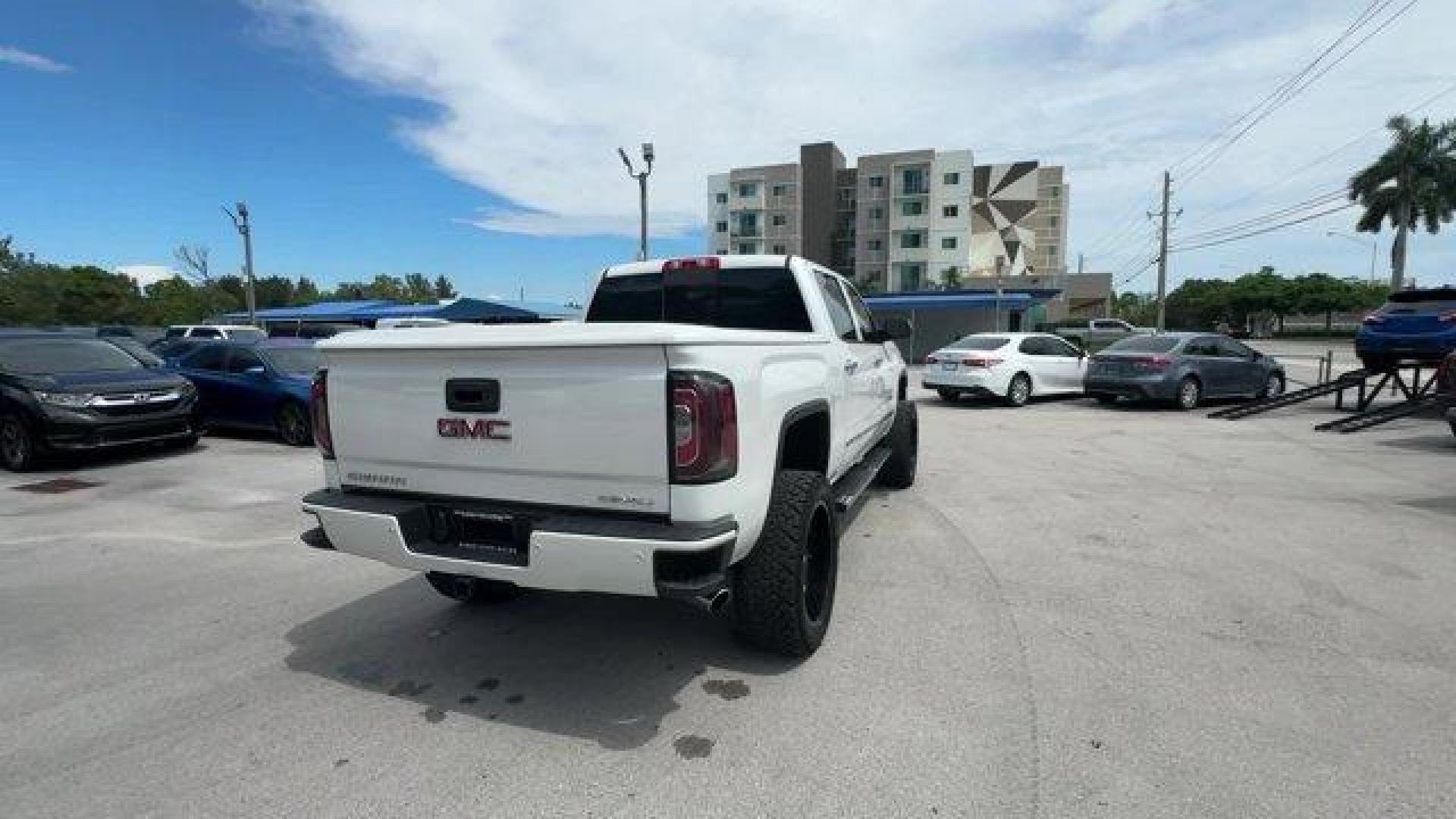 2018 White Frost Tricoat /Cocoa/Dark Sand GMC Sierra 1500 (3GTU2PEJ0JG) with an 8 6.2L engine, Automatic transmission, located at 27610 S Dixie Hwy, Homestead, FL, 33032, (305) 749-2348, 25.510241, -80.438301 - Scores 20 Highway MPG and 15 City MPG! This GMC Sierra 1500 boasts a Gas V8 6.2L/376 engine powering this Automatic transmission. WHITE FROST TRICOAT, TRANSMISSION, 8-SPEED AUTOMATIC, ELECTRONICALLY CONTROLLED with overdrive and tow/haul mode. Includes Cruise Grade Braking and Powertrain Grade Braki - Photo#4
