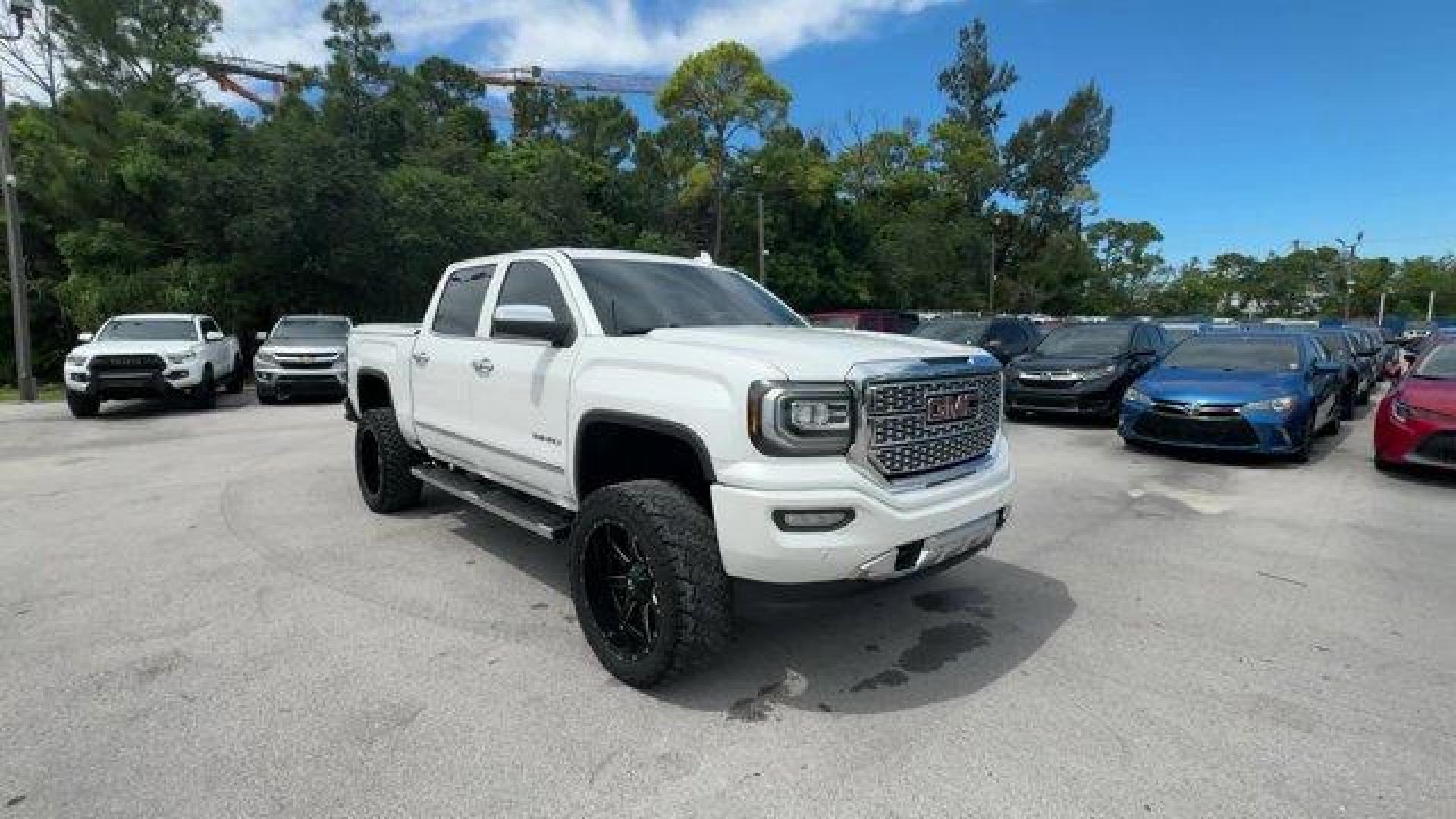 2018 White Frost Tricoat /Cocoa/Dark Sand GMC Sierra 1500 (3GTU2PEJ0JG) with an 8 6.2L engine, Automatic transmission, located at 27610 S Dixie Hwy, Homestead, FL, 33032, (305) 749-2348, 25.510241, -80.438301 - Scores 20 Highway MPG and 15 City MPG! This GMC Sierra 1500 boasts a Gas V8 6.2L/376 engine powering this Automatic transmission. WHITE FROST TRICOAT, TRANSMISSION, 8-SPEED AUTOMATIC, ELECTRONICALLY CONTROLLED with overdrive and tow/haul mode. Includes Cruise Grade Braking and Powertrain Grade Braki - Photo#6