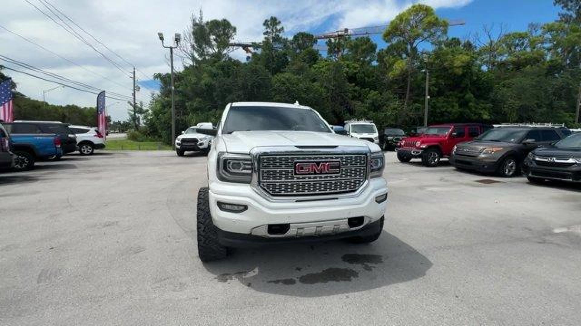 2018 White Frost Tricoat /Cocoa/Dark Sand GMC Sierra 1500 (3GTU2PEJ0JG) with an 8 6.2L engine, Automatic transmission, located at 27610 S Dixie Hwy, Homestead, FL, 33032, (305) 749-2348, 25.510241, -80.438301 - Scores 20 Highway MPG and 15 City MPG! This GMC Sierra 1500 boasts a Gas V8 6.2L/376 engine powering this Automatic transmission. WHITE FROST TRICOAT, TRANSMISSION, 8-SPEED AUTOMATIC, ELECTRONICALLY CONTROLLED with overdrive and tow/haul mode. Includes Cruise Grade Braking and Powertrain Grade Braki - Photo#7