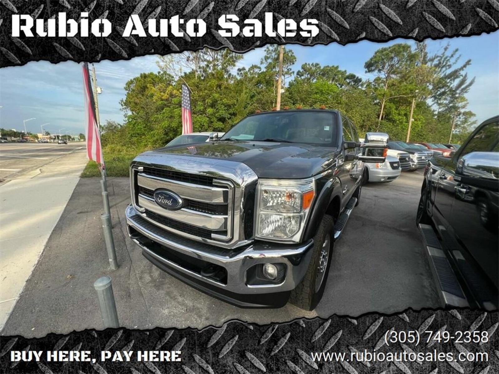 2015 Magnetic Metallic /Black Ford F-250SD King Ranch (1FT7W2BT5FE) with an Power Stroke 6.7L V8 DI 32V OHV Turbodiesel engine, Automatic transmission, located at 27610 S Dixie Hwy, Homestead, FL, 33032, (305) 749-2348, 25.510241, -80.438301 - Photo #0