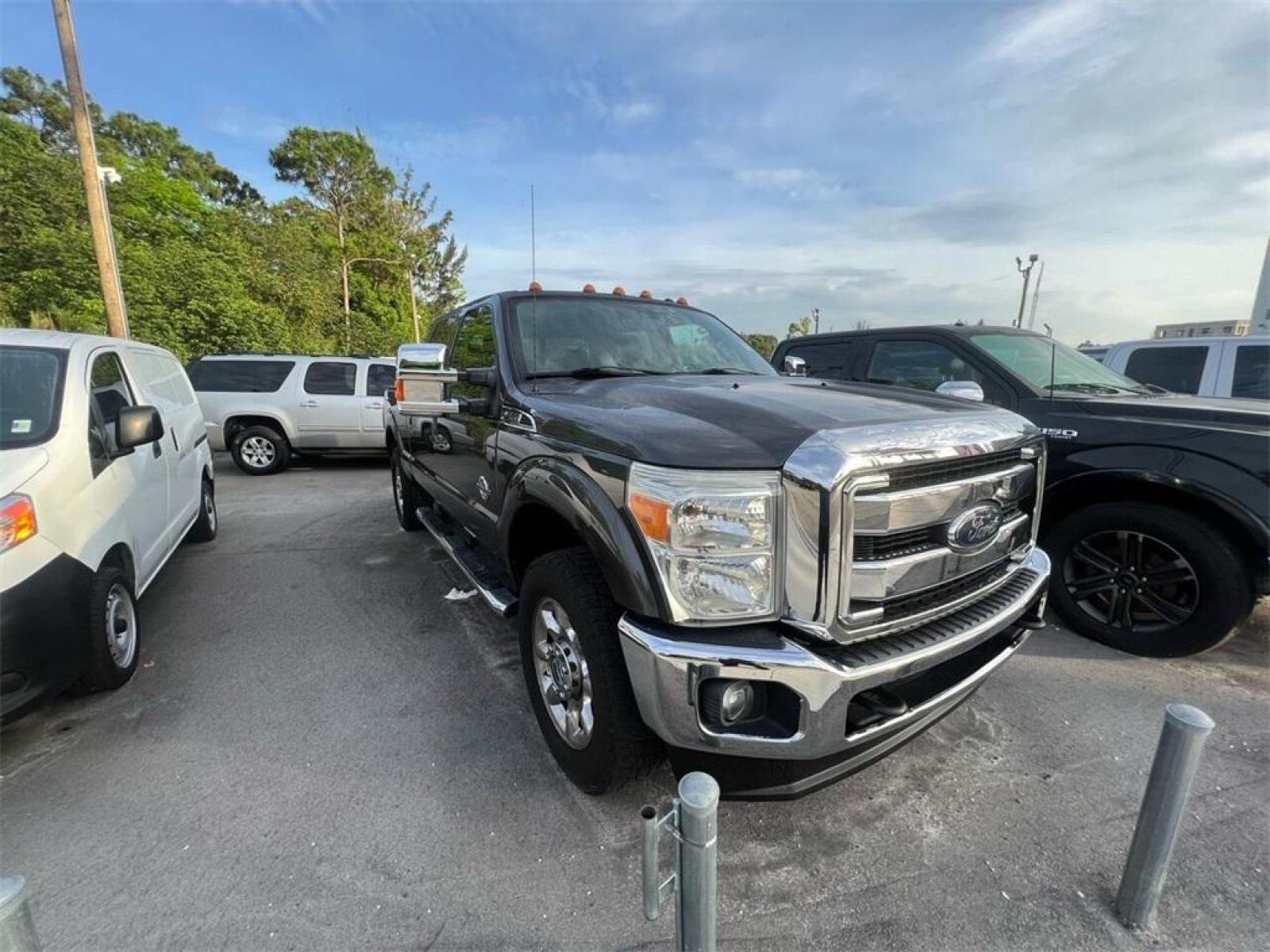 2015 Magnetic Metallic /Black Ford F-250SD King Ranch (1FT7W2BT5FE) with an Power Stroke 6.7L V8 DI 32V OHV Turbodiesel engine, Automatic transmission, located at 27610 S Dixie Hwy, Homestead, FL, 33032, (305) 749-2348, 25.510241, -80.438301 - Photo #1