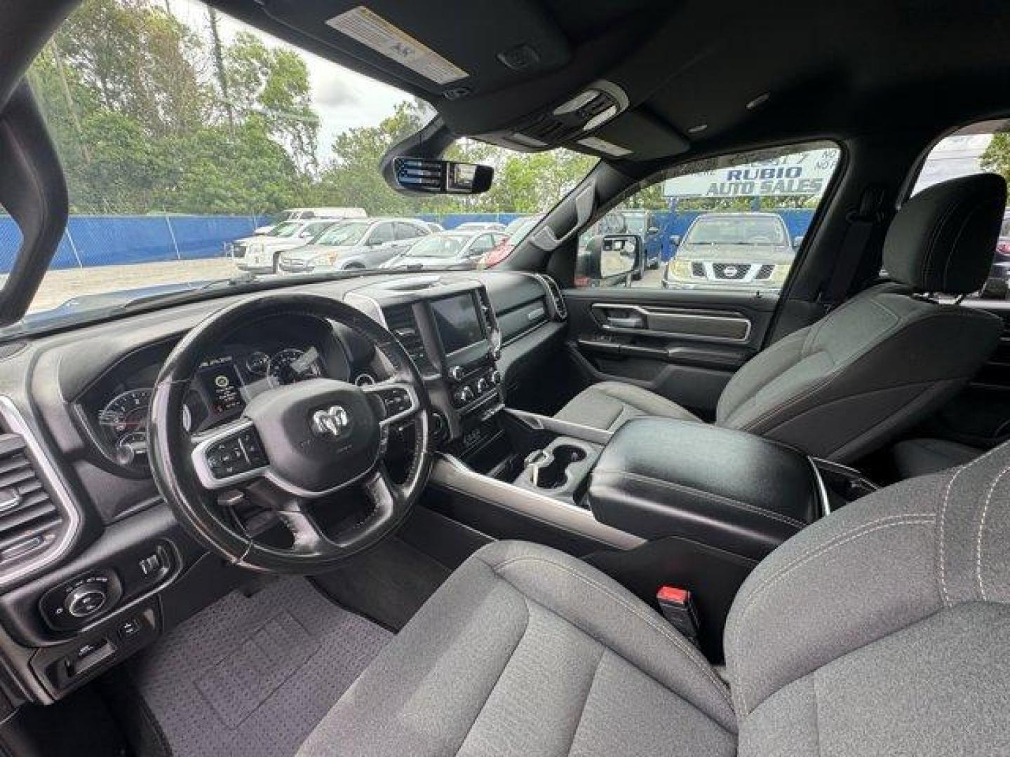 2021 Billet Silver Metallic Clearcoat /Black Ram 1500 (1C6RREBT7MN) with an 8 5.7 L engine, Automatic transmission, located at 27610 S Dixie Hwy, Homestead, FL, 33032, (305) 749-2348, 25.510241, -80.438301 - Scores 22 Highway MPG and 15 City MPG! This Ram 1500 boasts a Regular Unleaded V-8 5.7 L/345 engine powering this Automatic transmission. TRANSMISSION: 8-SPEED AUTOMATIC (8HP75), TIRES: 275/65R18 BSW ALL SEASON LRR (STD), RADIO: UCONNECT 4 W/8.4 DISPLAY.* This Ram 1500 Features the Following Options - Photo#9