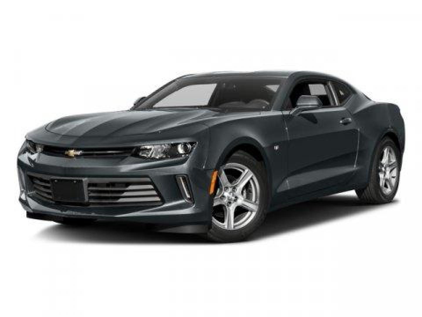 2016 Nightfall Gray Metallic /Jet Black Chevrolet Camaro (1G1FB1RS1G0) with an 6 3.6L engine, Automatic transmission, located at 27610 S Dixie Hwy, Homestead, FL, 33032, (305) 749-2348, 25.510241, -80.438301 - Ward's 10 Best Engines. Only 100,896 Miles! Delivers 28 Highway MPG and 18 City MPG! This Chevrolet Camaro boasts a Gas V6 3.6L/222 engine powering this Automatic transmission. WHEELS, 18 (45.7 CM) SILVER-PAINTED ALUMINUM (STD), TRANSMISSION, 8-SPEED AUTOMATIC includes transmission oil cooler (When - Photo#0