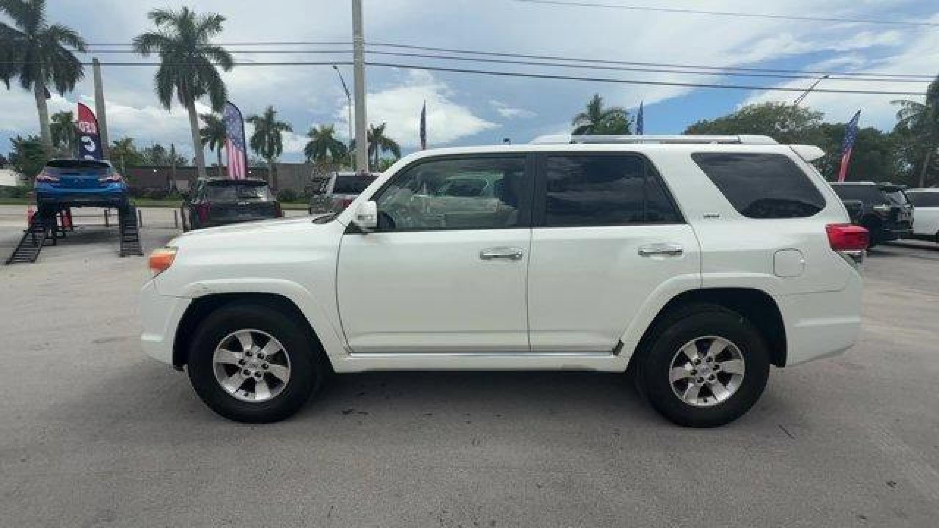 2011 White Toyota 4Runner (JTEZU5JR3B5) with an 6 4.0L engine, Automatic transmission, located at 27610 S Dixie Hwy, Homestead, FL, 33032, (305) 749-2348, 25.510241, -80.438301 - KBB.com Brand Image Awards. Only 100,382 Miles! Scores 23 Highway MPG and 17 City MPG! This Toyota 4Runner boasts a Gas V6 4.0L/241 engine powering this Automatic transmission. Windshield de-icer, Vehicle stability control (VSC), Variable intermittent windshield wipers w/mist cycle.* This Toyota 4Ru - Photo#1