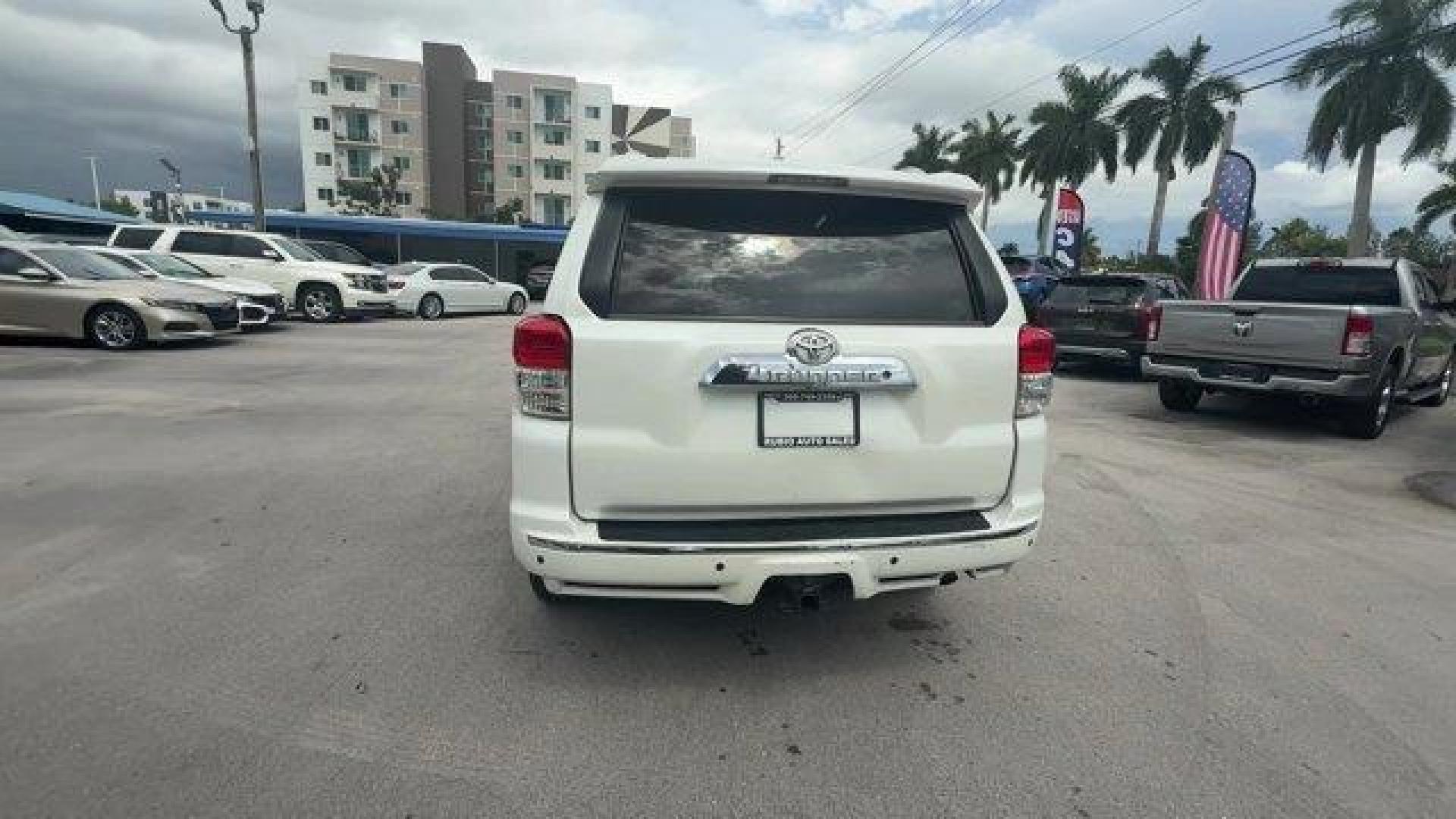 2011 White Toyota 4Runner (JTEZU5JR3B5) with an 6 4.0L engine, Automatic transmission, located at 27610 S Dixie Hwy, Homestead, FL, 33032, (305) 749-2348, 25.510241, -80.438301 - KBB.com Brand Image Awards. Only 100,382 Miles! Scores 23 Highway MPG and 17 City MPG! This Toyota 4Runner boasts a Gas V6 4.0L/241 engine powering this Automatic transmission. Windshield de-icer, Vehicle stability control (VSC), Variable intermittent windshield wipers w/mist cycle.* This Toyota 4Ru - Photo#3