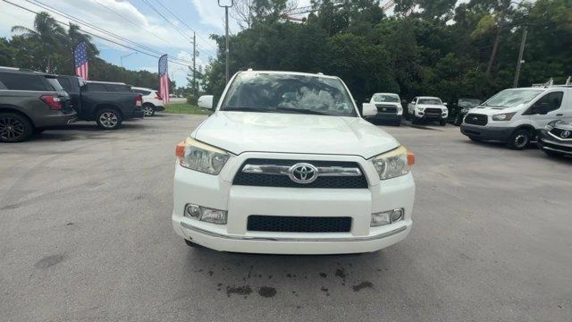 2011 White Toyota 4Runner (JTEZU5JR3B5) with an 6 4.0L engine, Automatic transmission, located at 27610 S Dixie Hwy, Homestead, FL, 33032, (305) 749-2348, 25.510241, -80.438301 - KBB.com Brand Image Awards. Only 100,382 Miles! Scores 23 Highway MPG and 17 City MPG! This Toyota 4Runner boasts a Gas V6 4.0L/241 engine powering this Automatic transmission. Windshield de-icer, Vehicle stability control (VSC), Variable intermittent windshield wipers w/mist cycle.* This Toyota 4Ru - Photo#7