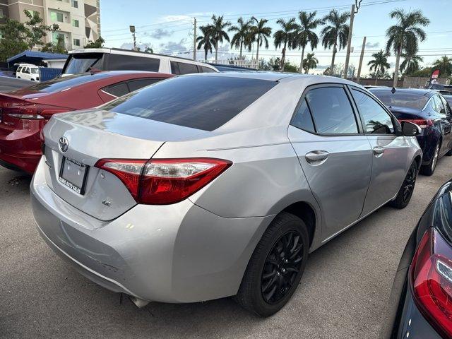 2014 Silver Toyota Corolla (2T1BURHE1EC) with an 4 1.8 L engine, Automatic transmission, located at 27610 S Dixie Hwy, Homestead, FL, 33032, (305) 749-2348, 25.510241, -80.438301 - KBB.com 5-Year Cost to Own Awards. This Toyota Corolla boasts a Regular Unleaded I-4 1.8 L/110 engine powering this Automatic transmission. Window Grid Antenna, Urethane Gear Shifter Material, Trunk Rear Cargo Access.*This Toyota Corolla Comes Equipped with These Options *Trip Computer, Torsion Beam - Photo#2