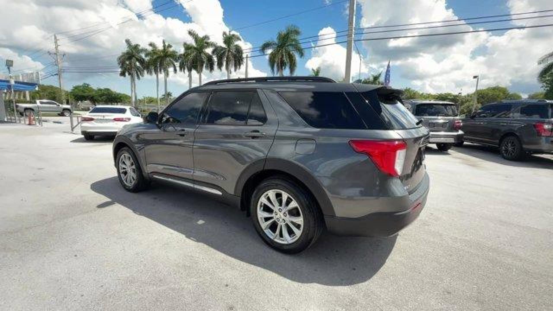 2020 Gray Ford Explorer (1FMSK7DHXLG) with an 4 2.3 L engine, Automatic transmission, located at 27610 S Dixie Hwy, Homestead, FL, 33032, (305) 749-2348, 25.510241, -80.438301 - KBB.com 10 Favorite New-for-2020 Cars. Boasts 28 Highway MPG and 21 City MPG! This Ford Explorer delivers a Intercooled Turbo Premium Unleaded I-4 2.3 L/140 engine powering this Automatic transmission. Voice Activated Dual Zone Front Automatic Air Conditioning, Trunk/Hatch Auto-Latch, Trip Computer. - Photo#2