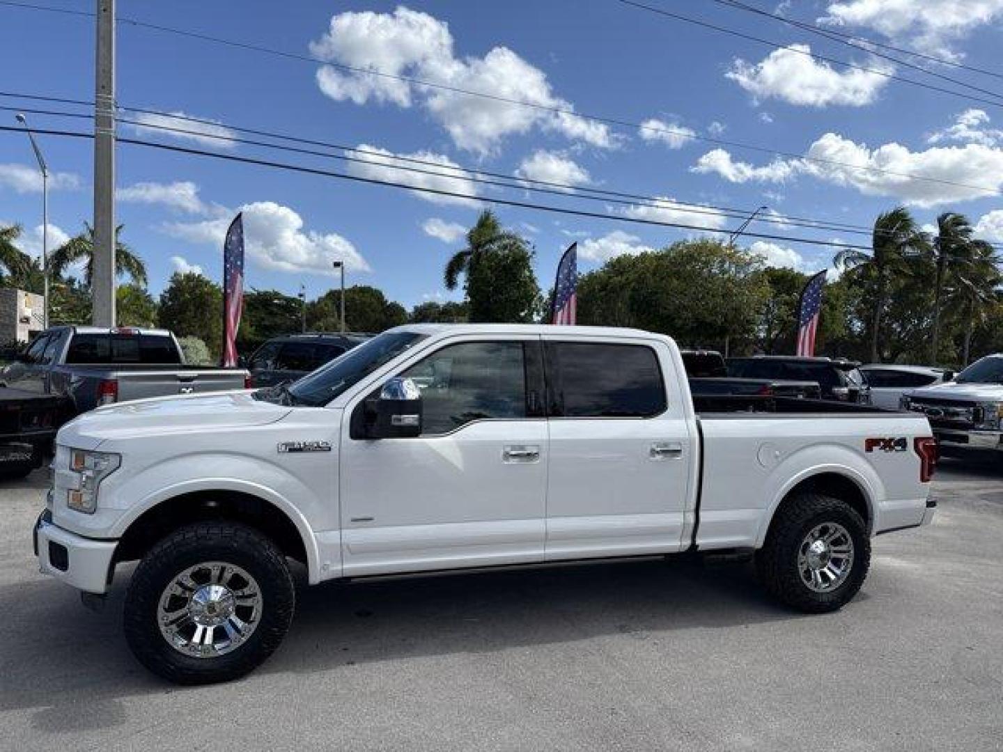 2015 White Ford F-150 (1FTFW1EG3FF) with an 6 3.5 L engine, Automatic transmission, located at 27610 S Dixie Hwy, Homestead, FL, 33032, (305) 749-2348, 25.510241, -80.438301 - NACTOY 2015 North American Truck of the Year. Scores 23 Highway MPG and 17 City MPG! This Ford F-150 delivers a Ecoboost 3.5L V6 engine powering this Automatic transmission. Transmission: Electronic 6-Speed Automatic -inc: tow/haul mode, Towing Equipment -inc: Trailer Sway Control, Tire Specific Low - Photo#1