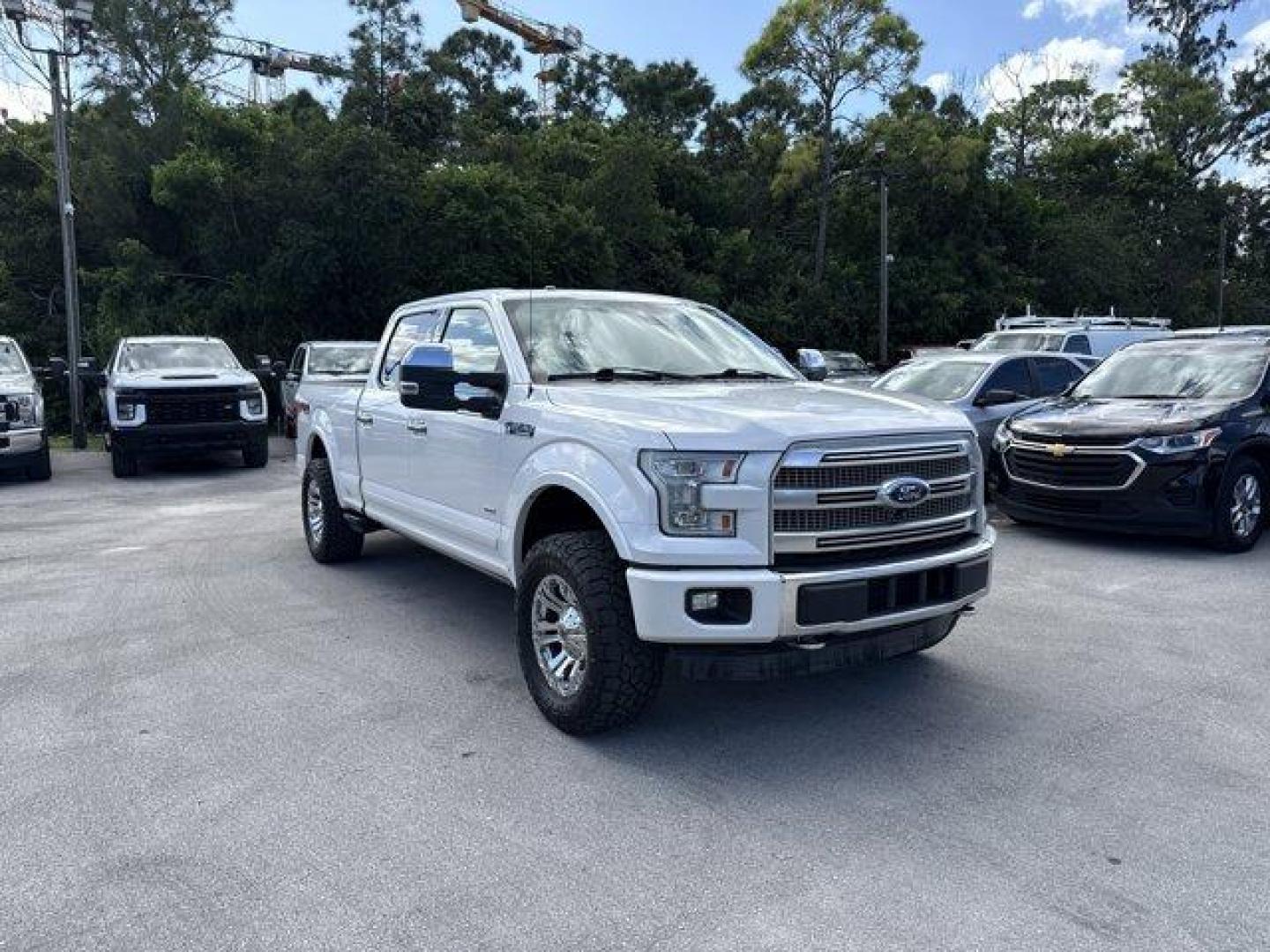 2015 White Ford F-150 (1FTFW1EG3FF) with an 6 3.5 L engine, Automatic transmission, located at 27610 S Dixie Hwy, Homestead, FL, 33032, (305) 749-2348, 25.510241, -80.438301 - NACTOY 2015 North American Truck of the Year. Scores 23 Highway MPG and 17 City MPG! This Ford F-150 delivers a Ecoboost 3.5L V6 engine powering this Automatic transmission. Transmission: Electronic 6-Speed Automatic -inc: tow/haul mode, Towing Equipment -inc: Trailer Sway Control, Tire Specific Low - Photo#6