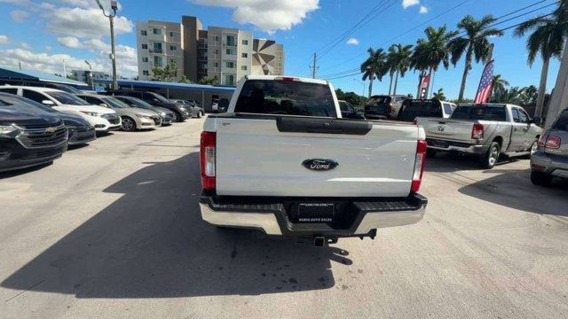 2019 White Ford Super Duty F-250 SRW (1FT7W2AT7KE) with an 8 6.7 L engine, Automatic transmission, located at 27610 S Dixie Hwy, Homestead, FL, 33032, (305) 749-2348, 25.510241, -80.438301 - This Ford Super Duty F-250 SRW boasts a Intercooled Turbo Diesel V-8 6.7 L/406 engine powering this Automatic transmission. Wheels w/Hub Covers, Variable Intermittent Wipers, Urethane Gear Shifter Material.* This Ford Super Duty F-250 SRW Features the Following Options *Trip Computer, Transmission: - Photo#3