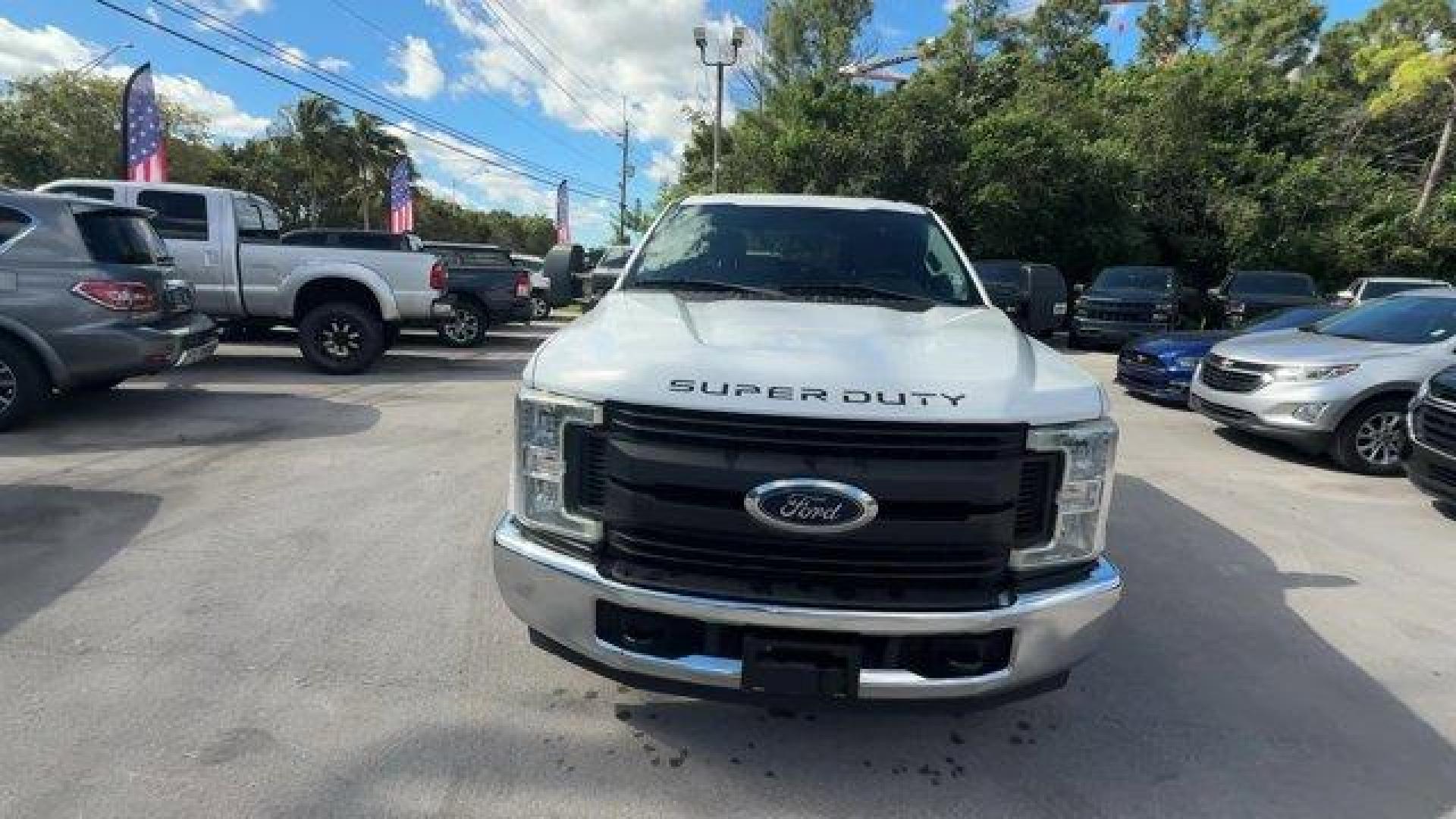 2019 White Ford Super Duty F-250 SRW (1FT7W2AT7KE) with an 8 6.7 L engine, Automatic transmission, located at 27610 S Dixie Hwy, Homestead, FL, 33032, (305) 749-2348, 25.510241, -80.438301 - This Ford Super Duty F-250 SRW boasts a Intercooled Turbo Diesel V-8 6.7 L/406 engine powering this Automatic transmission. Wheels w/Hub Covers, Variable Intermittent Wipers, Urethane Gear Shifter Material.* This Ford Super Duty F-250 SRW Features the Following Options *Trip Computer, Transmission: - Photo#7