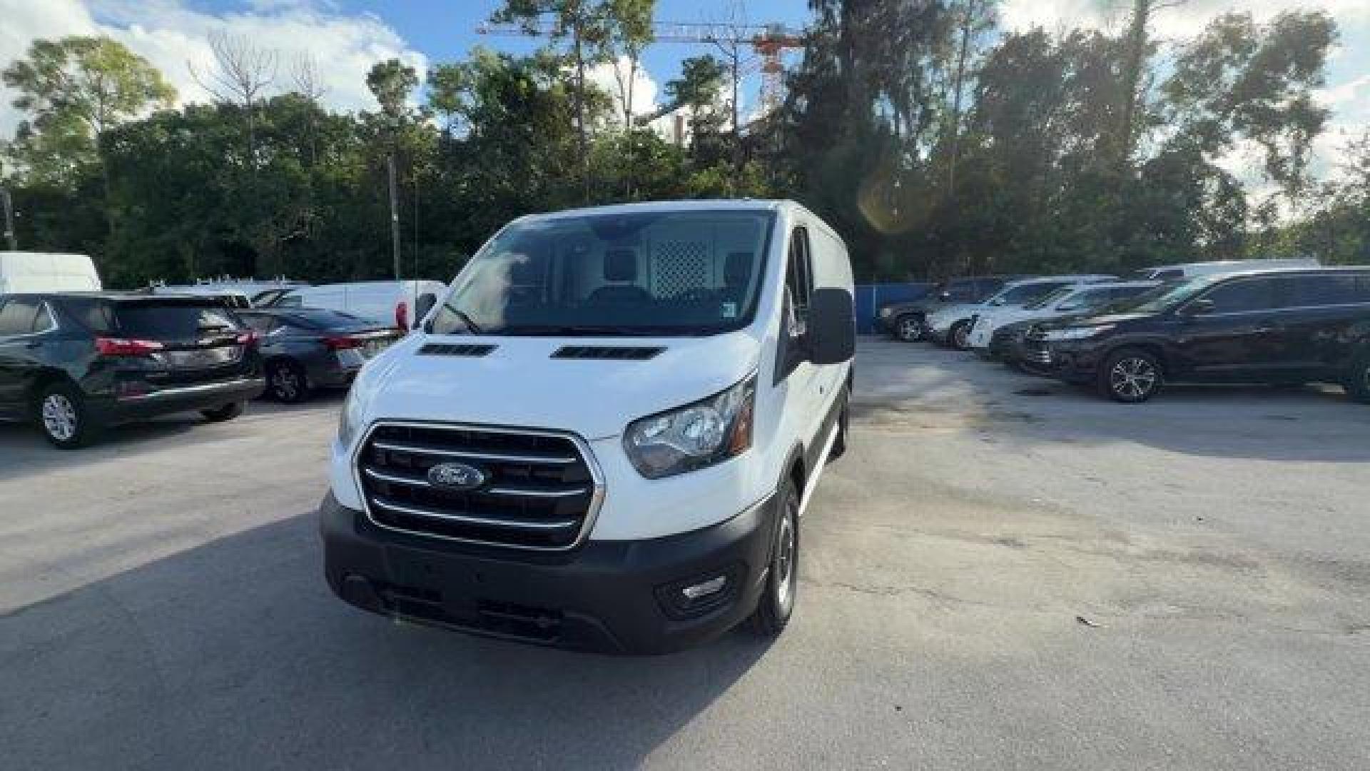 2020 White Ford Transit Cargo Van (1FTYE1YG0LK) with an 6 3.5 L engine, Automatic transmission, located at 27610 S Dixie Hwy, Homestead, FL, 33032, (305) 749-2348, 25.510241, -80.438301 - This Ford Transit Cargo Van delivers a Twin Turbo Premium Unleaded V-6 3.5 L/213 engine powering this Automatic transmission. Wheels: 16 Silver Steel w/Black Hubcap, Wheels w/Hub Covers, Vinyl Front Bucket Seats.* This Ford Transit Cargo Van Features the Following Options *Variable Intermittent Wipe - Photo#0
