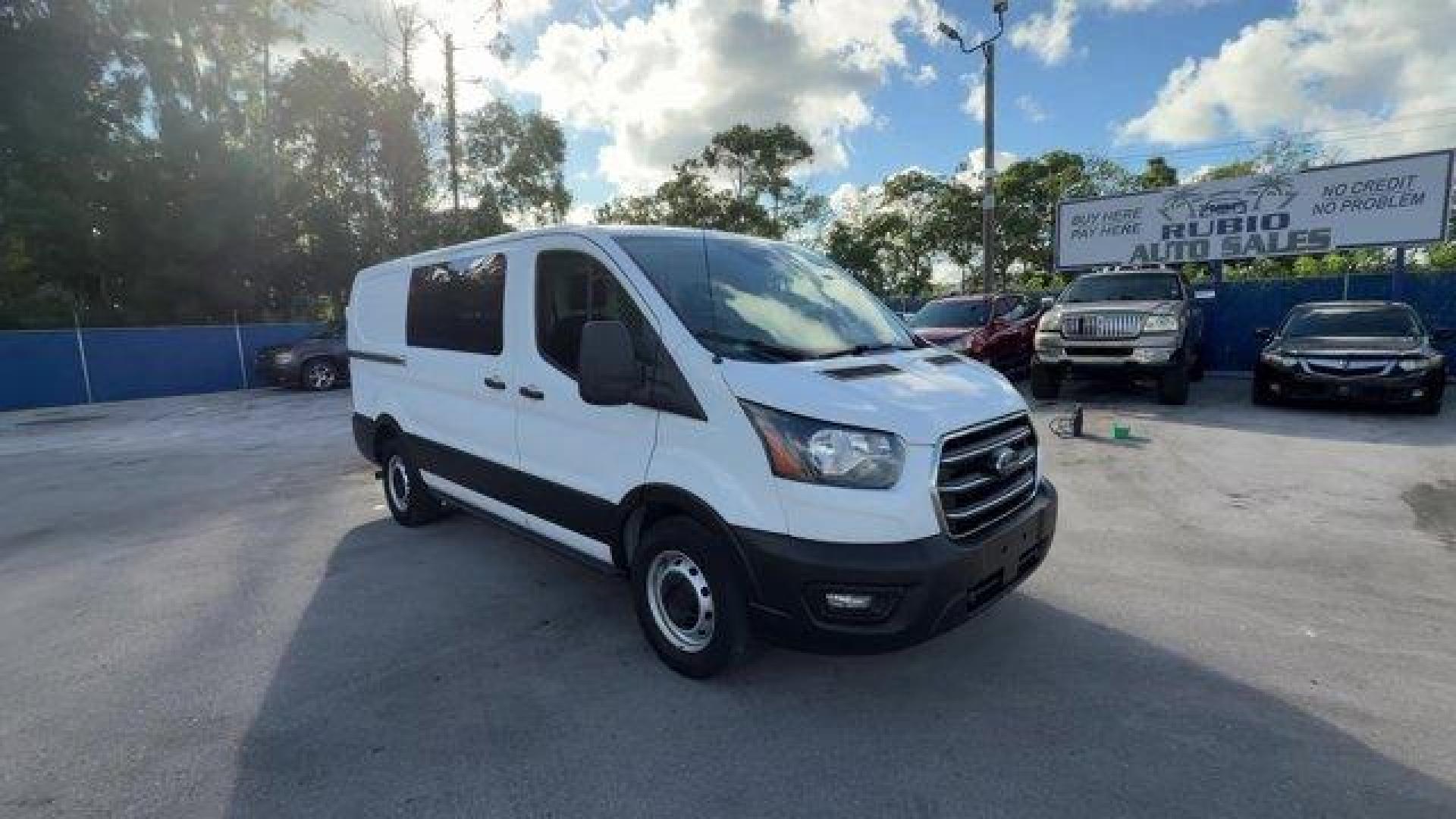 2020 White Ford Transit Cargo Van (1FTYE1YG0LK) with an 6 3.5 L engine, Automatic transmission, located at 27610 S Dixie Hwy, Homestead, FL, 33032, (305) 749-2348, 25.510241, -80.438301 - This Ford Transit Cargo Van delivers a Twin Turbo Premium Unleaded V-6 3.5 L/213 engine powering this Automatic transmission. Wheels: 16 Silver Steel w/Black Hubcap, Wheels w/Hub Covers, Vinyl Front Bucket Seats.* This Ford Transit Cargo Van Features the Following Options *Variable Intermittent Wipe - Photo#6
