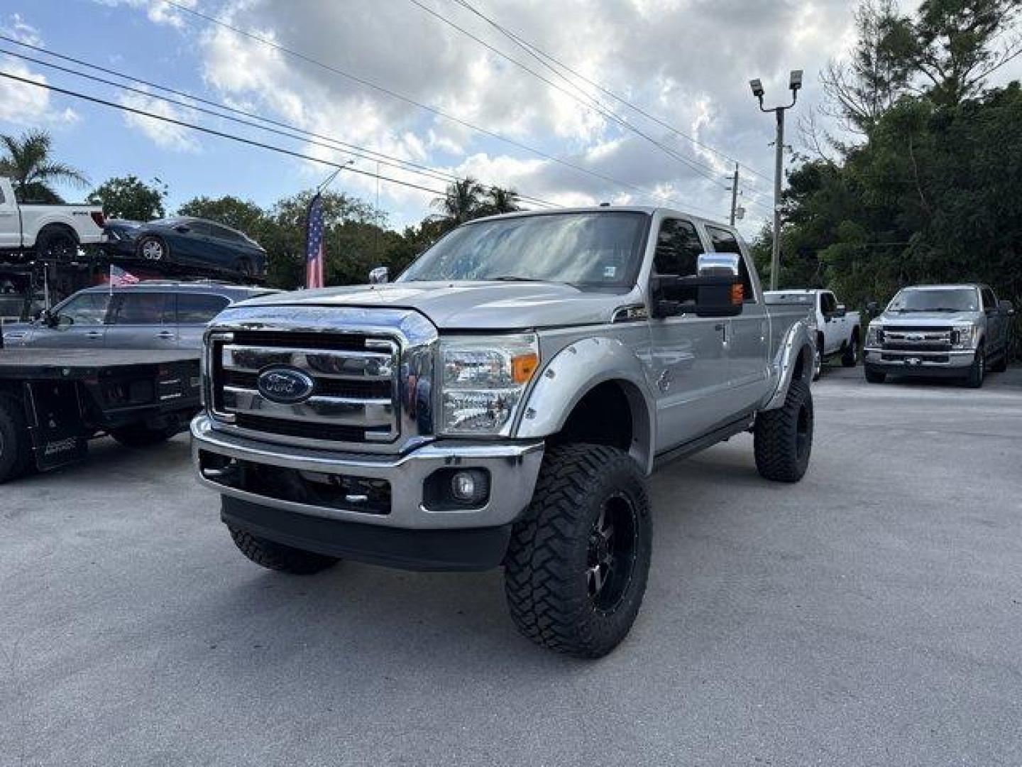 2016 Silver Ford Super Duty F-350 SRW (1FT8W3BT0GE) with an 8 6.7 L engine, Automatic transmission, located at 27610 S Dixie Hwy, Homestead, FL, 33032, (305) 749-2348, 25.510241, -80.438301 - KBB.com Brand Image Awards. This Ford Super Duty F-350 SRW boasts a Intercooled Turbo Diesel V-8 6.7 L/406 engine powering this Automatic transmission. Variable Intermittent Wipers, Urethane Gear Shifter Material, Transmission: TorqShift 6-Speed Automatic -inc: SelectShift.*This Ford Super Duty F-35 - Photo#0