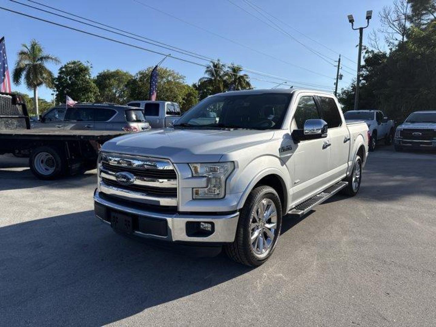 2016 Silver Ford F-150 (1FTEW1CGXGK) with an 6 3.5 L engine, Automatic transmission, located at 27610 S Dixie Hwy, Homestead, FL, 33032, (305) 749-2348, 25.510241, -80.438301 - KBB.com Brand Image Awards. Boasts 24 Highway MPG and 17 City MPG! This Ford F-150 boasts a Ecoboost 3.5L V6 engine powering this Automatic transmission. Transmission: Electronic 6-Speed Automatic -inc: tow/haul mode, Trailer Wiring Harness, Tire Specific Low Tire Pressure Warning.* This Ford F-150 - Photo#0