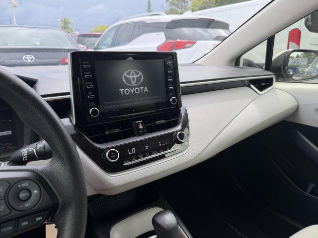 2020 White Toyota Corolla (JTDEPRAE1LJ) with an 4 1.8 L engine, Variable transmission, located at 27610 S Dixie Hwy, Homestead, FL, 33032, (305) 749-2348, 25.510241, -80.438301 - KBB.com 10 Coolest New Cars Under $20,000. Boasts 38 Highway MPG and 30 City MPG! This Toyota Corolla boasts a Regular Unleaded I-4 1.8 L/110 engine powering this Variable transmission. Wheels: 16 Wide Vent Steel, Wheels w/Full Wheel Covers, Variable Intermittent Wipers.*This Toyota Corolla Comes Eq - Photo#9