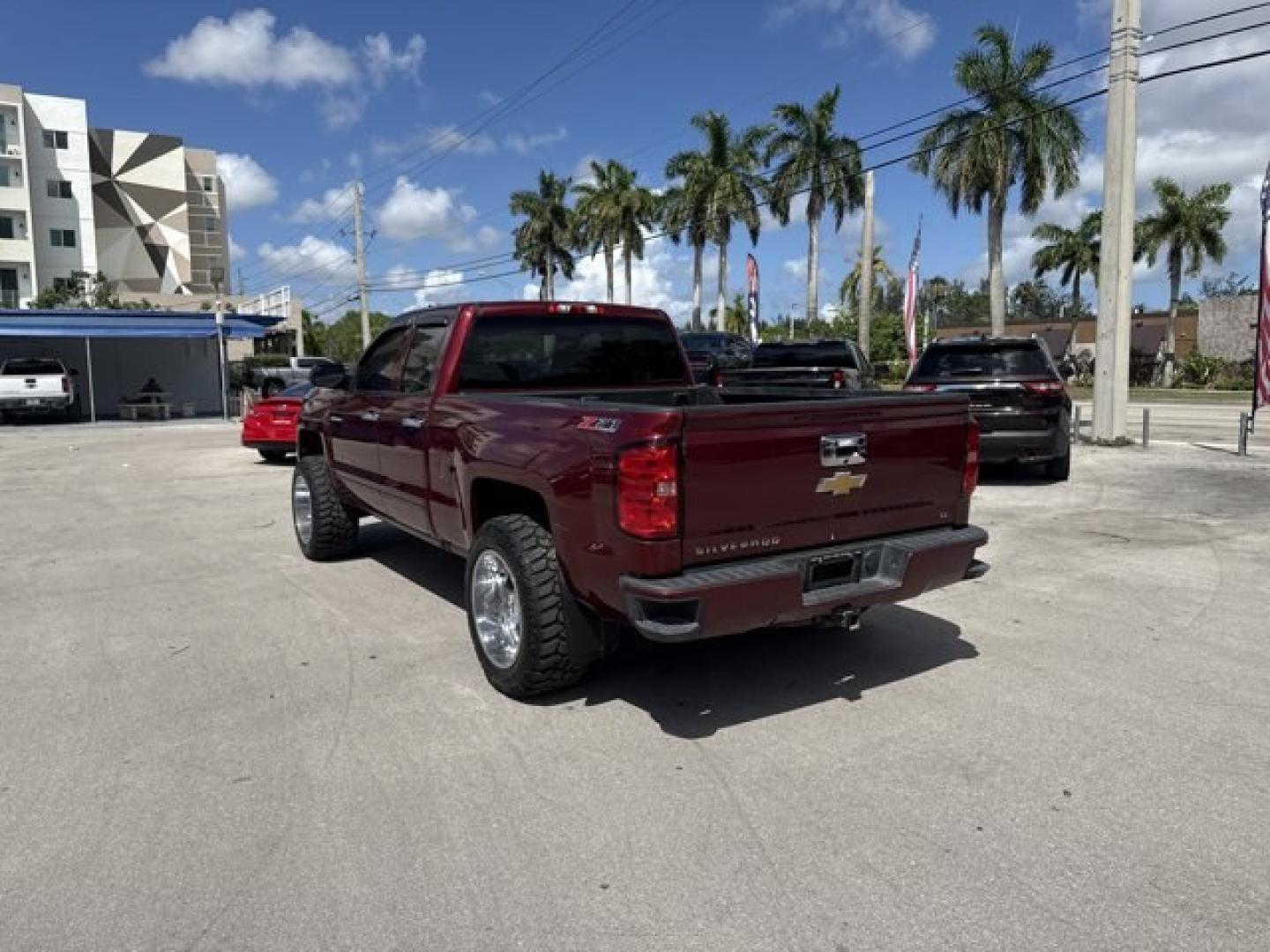 2016 Siren Red Tintcoat /Jet Black Chevrolet Silverado 1500 (1GCVKREC7GZ) with an 8 5.3L engine, Automatic transmission, located at 27610 S Dixie Hwy, Homestead, FL, 33032, (305) 749-2348, 25.510241, -80.438301 - Only 103,267 Miles! Scores 22 Highway MPG and 16 City MPG! This Chevrolet Silverado 1500 delivers a Gas V8 5.3L/325 engine powering this Automatic transmission. WHEELS, 18 X 8.5 (45.7 CM X 21.6 CM) BRIGHT-MACHINED ALUMINUM (STD), TRANSMISSION, 6-SPEED AUTOMATIC, ELECTRONICALLY CONTROLLED with overdr- Photo#2