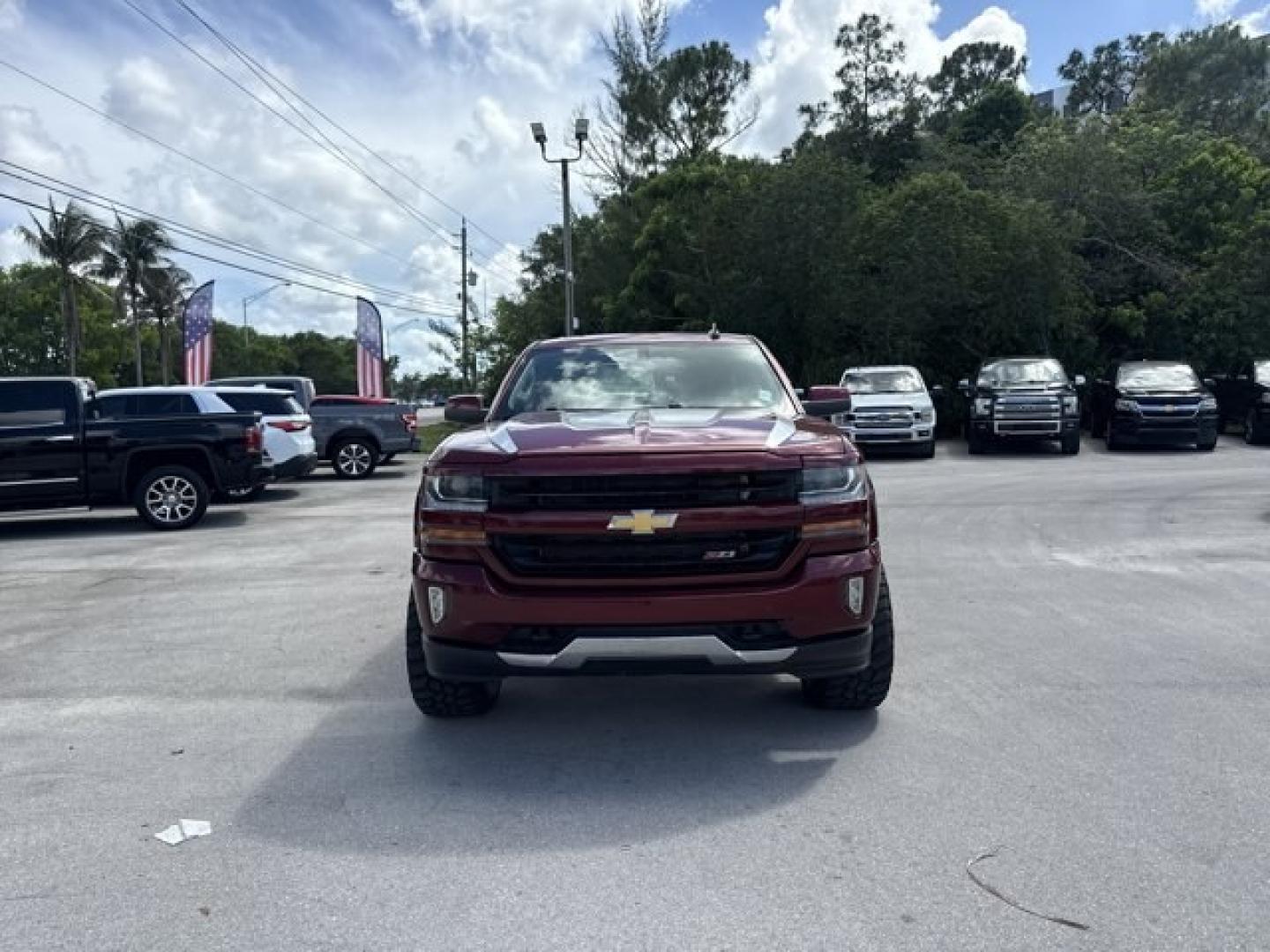 2016 Siren Red Tintcoat /Jet Black Chevrolet Silverado 1500 (1GCVKREC7GZ) with an 8 5.3L engine, Automatic transmission, located at 27610 S Dixie Hwy, Homestead, FL, 33032, (305) 749-2348, 25.510241, -80.438301 - Only 103,267 Miles! Scores 22 Highway MPG and 16 City MPG! This Chevrolet Silverado 1500 delivers a Gas V8 5.3L/325 engine powering this Automatic transmission. WHEELS, 18 X 8.5 (45.7 CM X 21.6 CM) BRIGHT-MACHINED ALUMINUM (STD), TRANSMISSION, 6-SPEED AUTOMATIC, ELECTRONICALLY CONTROLLED with overdr- Photo#7