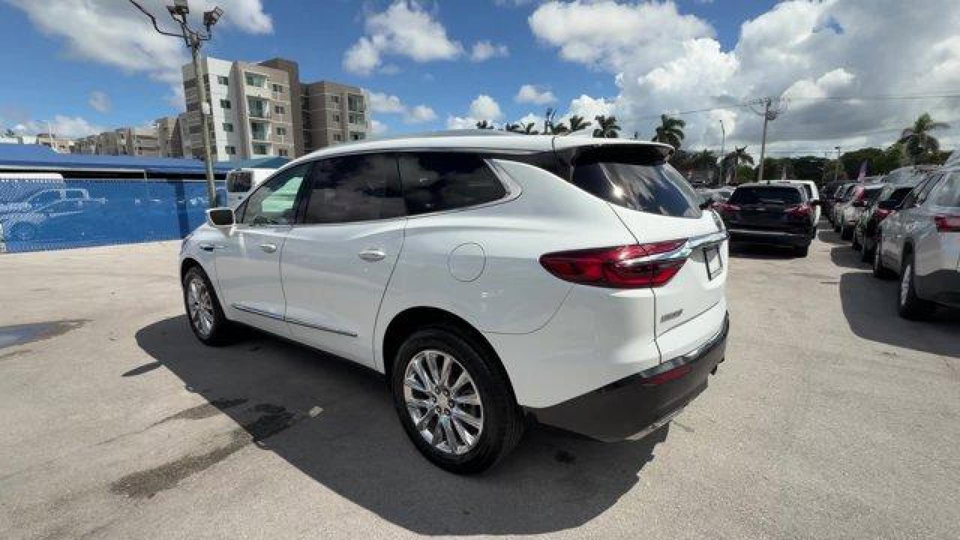 2019 Summit White /Brandy Buick Enclave (5GAERBKW9KJ) with an 6 3.6L engine, Automatic transmission, located at 27610 S Dixie Hwy, Homestead, FL, 33032, (305) 749-2348, 25.510241, -80.438301 - Delivers 26 Highway MPG and 18 City MPG! This Buick Enclave boasts a Gas V6 3.6L/217 engine powering this Automatic transmission. TRANSMISSION, 9-SPEED AUTOMATIC (STD), SEATS, FRONT BUCKETS (STD), ENGINE, 3.6L V6, SIDI, VVT STOP/START (310 hp [231 kW] @ 6800 rpm, 266 lb-ft of torque [359 N-m] @ 2800 - Photo#2