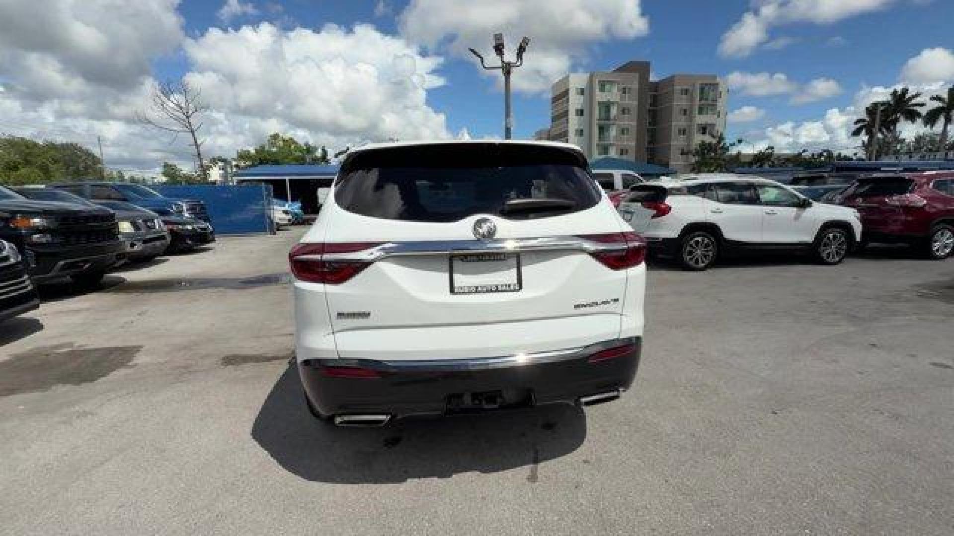 2019 Summit White /Brandy Buick Enclave (5GAERBKW9KJ) with an 6 3.6L engine, Automatic transmission, located at 27610 S Dixie Hwy, Homestead, FL, 33032, (305) 749-2348, 25.510241, -80.438301 - Delivers 26 Highway MPG and 18 City MPG! This Buick Enclave boasts a Gas V6 3.6L/217 engine powering this Automatic transmission. TRANSMISSION, 9-SPEED AUTOMATIC (STD), SEATS, FRONT BUCKETS (STD), ENGINE, 3.6L V6, SIDI, VVT STOP/START (310 hp [231 kW] @ 6800 rpm, 266 lb-ft of torque [359 N-m] @ 2800 - Photo#3