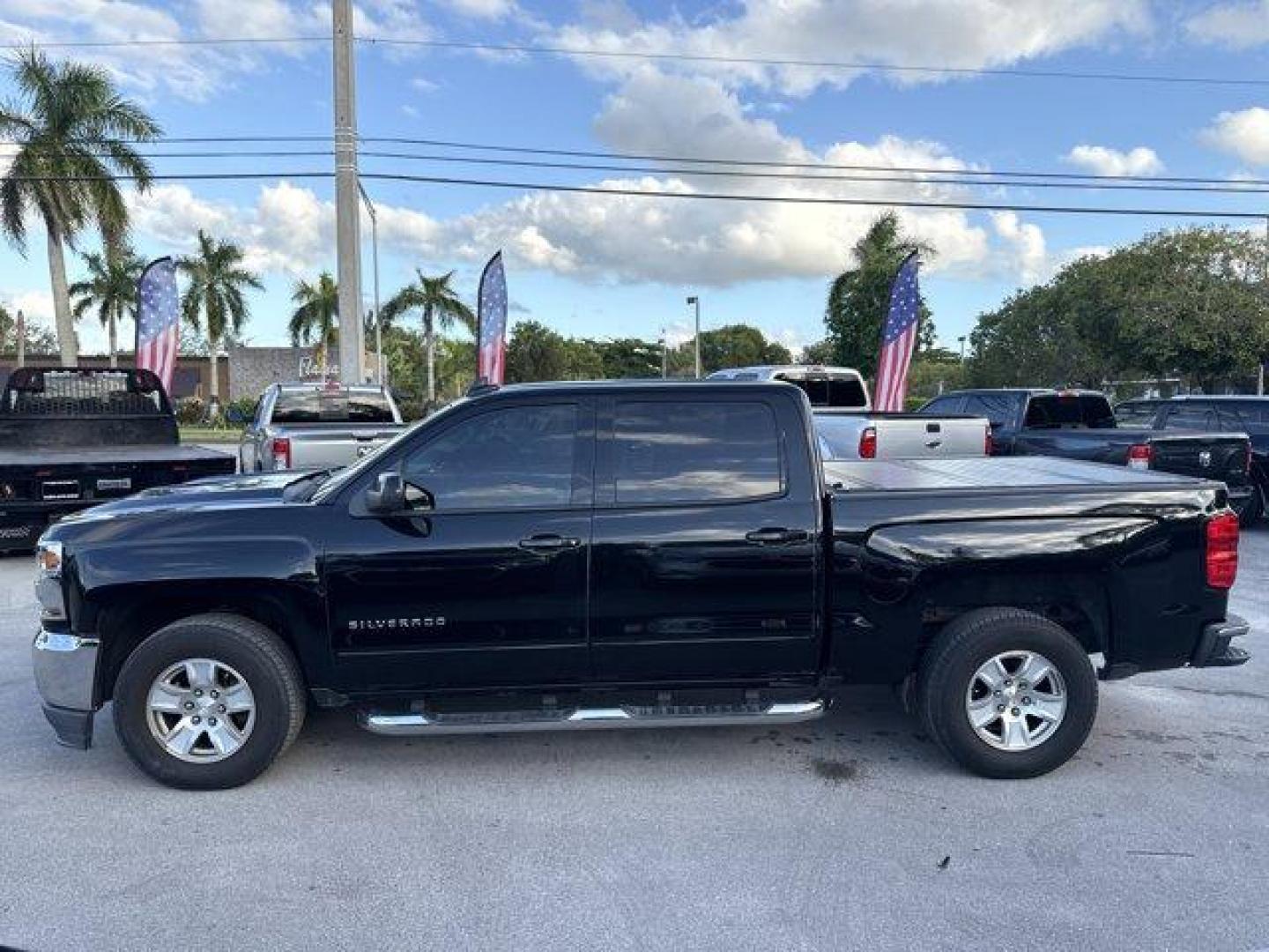 2017 Black /Jet Black Chevrolet Silverado 1500 (3GCPCREH5HG) with an 6 4.3L engine, Automatic transmission, located at 27610 S Dixie Hwy, Homestead, FL, 33032, (305) 749-2348, 25.510241, -80.438301 - KBB.com 10 Most Awarded Brands. Scores 24 Highway MPG and 18 City MPG! This Chevrolet Silverado 1500 boasts a Gas/Ethanol V6 4.3L/262 engine powering this Automatic transmission. WHEELS, 17 X 8 (43.2 CM X 20.3 CM) BRIGHT MACHINED ALUMINUM (STD), WHEEL, FULL-SIZE SPARE, 17 X 7 (43.2 CM X 17.8 CM) ALU - Photo#1