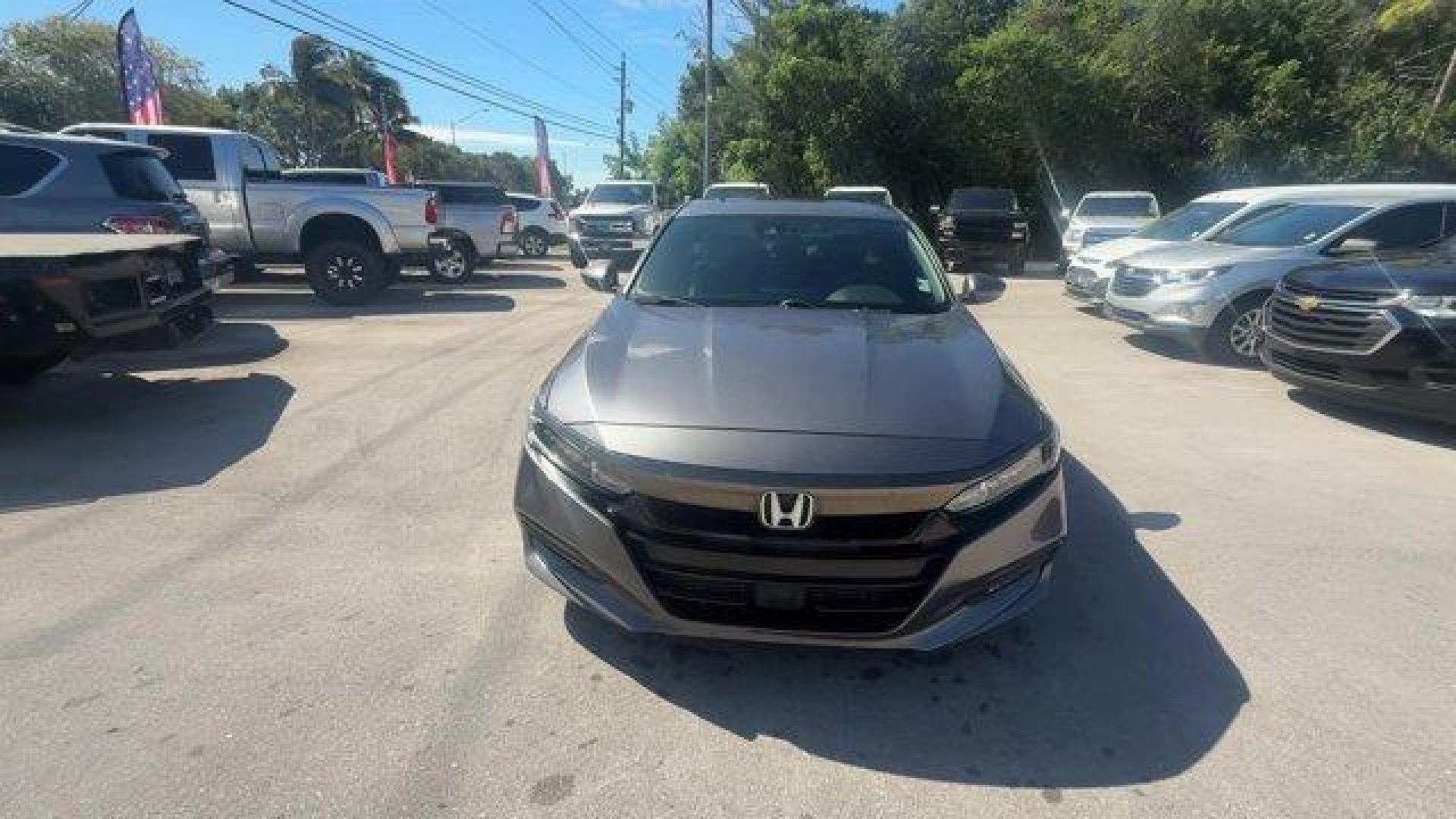 2018 Gray Honda Accord Sedan (1HGCV2F37JA) with an 4 2.0 L engine, Automatic transmission, located at 27610 S Dixie Hwy, Homestead, FL, 33032, (305) 749-2348, 25.510241, -80.438301 - ALG Residual Value Awards, Residual Value Awards. Delivers 32 Highway MPG and 22 City MPG! This Honda Accord Sedan delivers a Intercooled Turbo Regular Unleaded I-4 2.0 L/122 engine powering this Automatic transmission. Wheels: 19 Machine-Finished Alloy w/Black Inserts, VSA Electronic Stability Cont - Photo#7