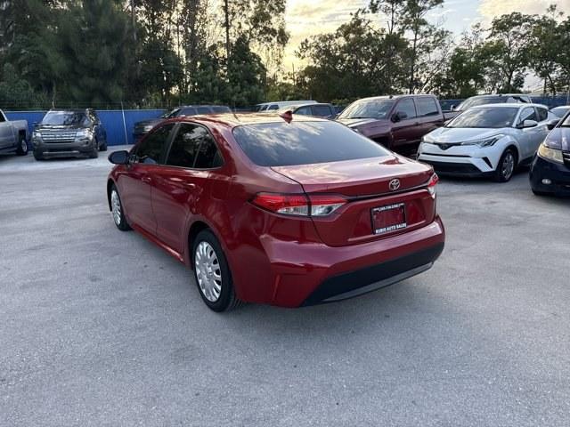 2021 Red Toyota Corolla (JTDEPMAE8MJ) with an 4 1.8 L engine, Variable transmission, located at 27610 S Dixie Hwy, Homestead, FL, 33032, (305) 749-2348, 25.510241, -80.438301 - Boasts 38 Highway MPG and 30 City MPG! This Toyota Corolla delivers a Regular Unleaded I-4 1.8 L/110 engine powering this Variable transmission. Wheels: 16 Wide Vent Steel, Wheels w/Full Wheel Covers, Variable Intermittent Wipers.* This Toyota Corolla Features the Following Options *Urethane Gear Sh - Photo#2
