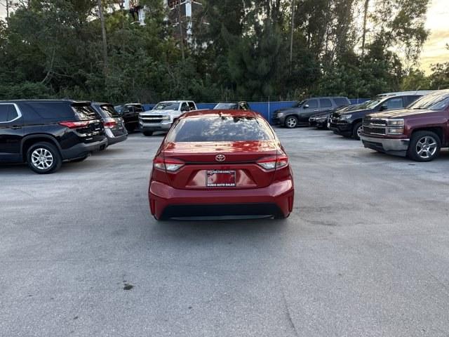2021 Red Toyota Corolla (JTDEPMAE8MJ) with an 4 1.8 L engine, Variable transmission, located at 27610 S Dixie Hwy, Homestead, FL, 33032, (305) 749-2348, 25.510241, -80.438301 - Boasts 38 Highway MPG and 30 City MPG! This Toyota Corolla delivers a Regular Unleaded I-4 1.8 L/110 engine powering this Variable transmission. Wheels: 16 Wide Vent Steel, Wheels w/Full Wheel Covers, Variable Intermittent Wipers.* This Toyota Corolla Features the Following Options *Urethane Gear Sh - Photo#3