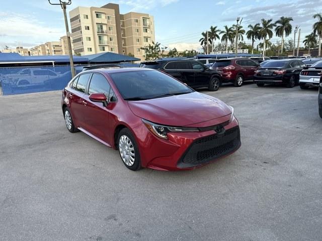 2021 Red Toyota Corolla (JTDEPMAE8MJ) with an 4 1.8 L engine, Variable transmission, located at 27610 S Dixie Hwy, Homestead, FL, 33032, (305) 749-2348, 25.510241, -80.438301 - Boasts 38 Highway MPG and 30 City MPG! This Toyota Corolla delivers a Regular Unleaded I-4 1.8 L/110 engine powering this Variable transmission. Wheels: 16 Wide Vent Steel, Wheels w/Full Wheel Covers, Variable Intermittent Wipers.* This Toyota Corolla Features the Following Options *Urethane Gear Sh - Photo#6