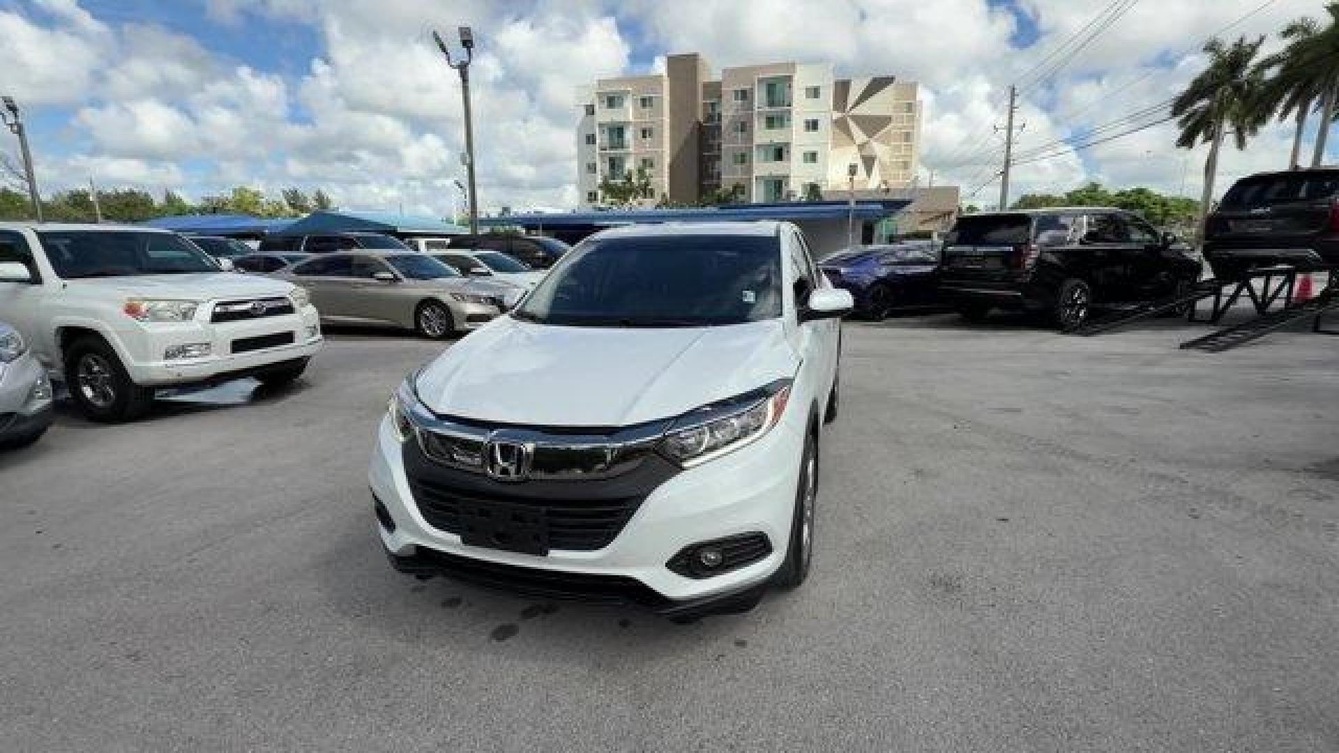 2021 White Honda HR-V (3CZRU6H36MM) with an 4 1.8 L engine, Variable transmission, located at 27610 S Dixie Hwy, Homestead, FL, 33032, (305) 749-2348, 25.510241, -80.438301 - Delivers 31 Highway MPG and 27 City MPG! This Honda HR-V boasts a Regular Unleaded I-4 1.8 L/110 engine powering this Variable transmission. Wireless Phone Connectivity, Wheels: 17 Silver-Painted Alloy, Vehicle Stability Assist (VSA) Electronic Stability Control (ESC).* This Honda HR-V Features the - Photo#0