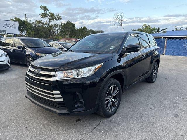 2019 Black Toyota Highlander (5TDZARFH2KS) with an 4 2.7 L engine, Automatic transmission, located at 27610 S Dixie Hwy, Homestead, FL, 33032, (305) 749-2348, 25.510241, -80.438301 - KBB.com Best Resale Value Awards. Scores 24 Highway MPG and 20 City MPG! This Toyota Highlander boasts a Regular Unleaded I-4 2.7 L/163 engine powering this Automatic transmission. Wireless Phone Connectivity, Window Grid Diversity Antenna, Variable Intermittent Wipers w/Heated Wiper Park.* This Toy - Photo#0