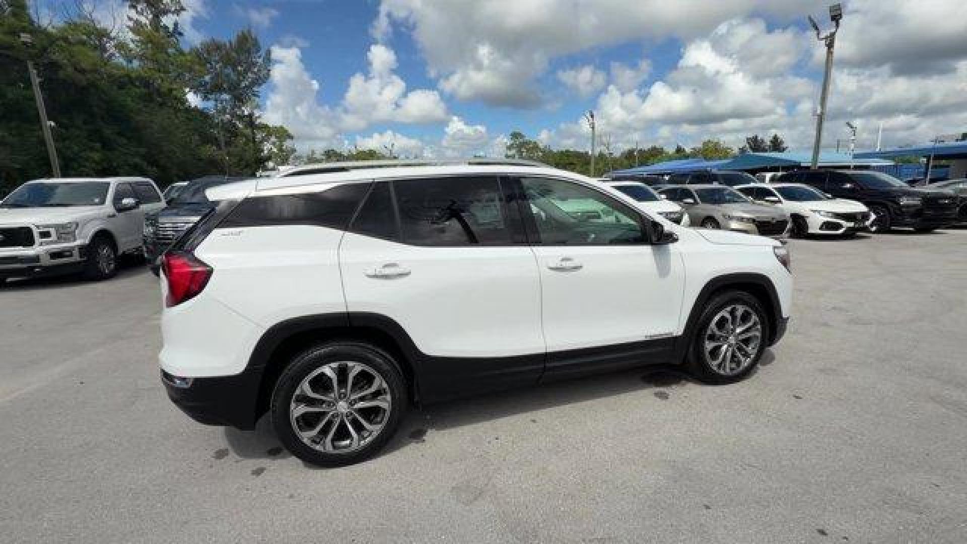 2019 Summit White /Jet Black GMC Terrain (3GKALPEV7KL) with an 4 1.5L engine, Automatic transmission, located at 27610 S Dixie Hwy, Homestead, FL, 33032, (305) 749-2348, 25.510241, -80.438301 - Boasts 30 Highway MPG and 26 City MPG! This GMC Terrain delivers a Turbocharged Gas/E15 I4 1.5L/92 engine powering this Automatic transmission. TRANSMISSION, 9-SPEED AUTOMATIC 9T45, ELECTRONICALLY-CONTROLLED WITH OVERDRIVE (STD), SUMMIT WHITE, SLT PREFERRED EQUIPMENT GROUP Includes Standard Equipmen - Photo#5