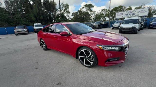 2018 Red Honda Accord Sedan (1HGCV1F36JA) with an 4 1.5 L engine, Variable transmission, located at 27610 S Dixie Hwy, Homestead, FL, 33032, (305) 749-2348, 25.510241, -80.438301 - ALG Residual Value Awards, Residual Value Awards. Delivers 35 Highway MPG and 29 City MPG! This Honda Accord Sedan delivers a Intercooled Turbo Regular Unleaded I-4 1.5 L/91 engine powering this Variable transmission. Wheels: 19 Machine-Finished Alloy w/Black Inserts, VSA Electronic Stability Contro - Photo#6