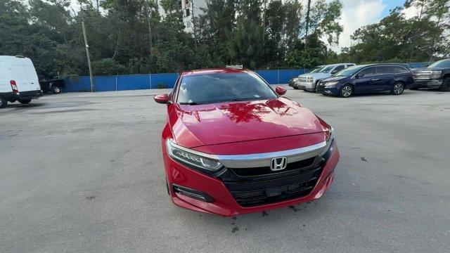 2018 Red Honda Accord Sedan (1HGCV1F36JA) with an 4 1.5 L engine, Variable transmission, located at 27610 S Dixie Hwy, Homestead, FL, 33032, (305) 749-2348, 25.510241, -80.438301 - ALG Residual Value Awards, Residual Value Awards. Delivers 35 Highway MPG and 29 City MPG! This Honda Accord Sedan delivers a Intercooled Turbo Regular Unleaded I-4 1.5 L/91 engine powering this Variable transmission. Wheels: 19 Machine-Finished Alloy w/Black Inserts, VSA Electronic Stability Contro - Photo#7