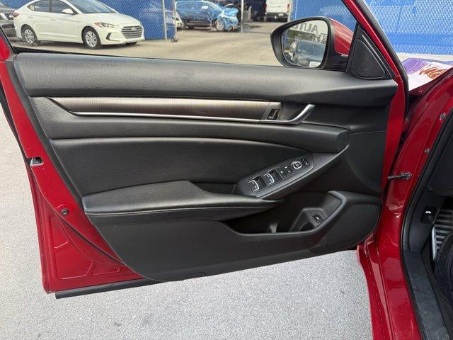 2018 Red Honda Accord Sedan (1HGCV1F36JA) with an 4 1.5 L engine, Variable transmission, located at 27610 S Dixie Hwy, Homestead, FL, 33032, (305) 749-2348, 25.510241, -80.438301 - ALG Residual Value Awards, Residual Value Awards. Delivers 35 Highway MPG and 29 City MPG! This Honda Accord Sedan delivers a Intercooled Turbo Regular Unleaded I-4 1.5 L/91 engine powering this Variable transmission. Wheels: 19 Machine-Finished Alloy w/Black Inserts, VSA Electronic Stability Contro - Photo#9