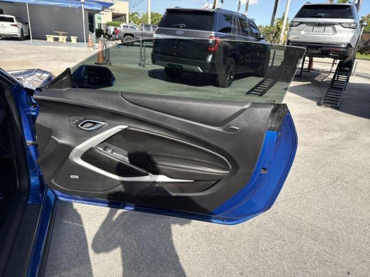 2018 Hyper Blue Metallic /Jet Black Chevrolet Camaro (1G1FD1RS9J0) with an 6 3.6L engine, Automatic transmission, located at 27610 S Dixie Hwy, Homestead, FL, 33032, (305) 749-2348, 25.510241, -80.438301 - KBB.com 10 Coolest Cars Under $25,000. Only 43,411 Miles! Delivers 31 Highway MPG and 19 City MPG! This Chevrolet Camaro boasts a Gas V6 3.6L/222 engine powering this Automatic transmission. TRANSMISSION, 8-SPEED AUTOMATIC includes transmission oil cooler and (BTV) remote vehicle starter system, TIR - Photo#13