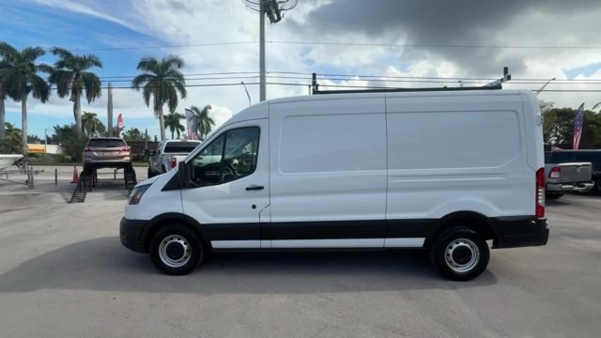 2020 White Ford Transit Cargo Van (1FTBR1C88LK) with an 6 3.5 L engine, Automatic transmission, located at 27610 S Dixie Hwy, Homestead, FL, 33032, (305) 749-2348, 25.510241, -80.438301 - This Ford Transit Cargo Van boasts a Regular Unleaded V-6 3.5 L/213 engine powering this Automatic transmission. ENGINE: 3.5L PFDI V6 FLEX-FUEL -inc: port injection (STD), Wheels: 16 Silver Steel w/Black Hubcap, Wheels w/Hub Covers.*This Ford Transit Cargo Van Comes Equipped with These Options *Viny- Photo#1