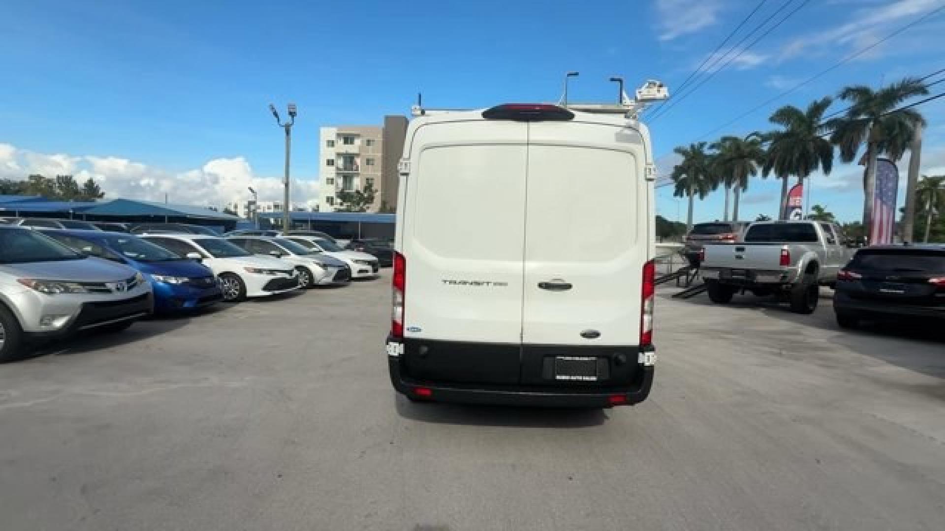 2020 White Ford Transit Cargo Van (1FTBR1C88LK) with an 6 3.5 L engine, Automatic transmission, located at 27610 S Dixie Hwy, Homestead, FL, 33032, (305) 749-2348, 25.510241, -80.438301 - This Ford Transit Cargo Van boasts a Regular Unleaded V-6 3.5 L/213 engine powering this Automatic transmission. ENGINE: 3.5L PFDI V6 FLEX-FUEL -inc: port injection (STD), Wheels: 16 Silver Steel w/Black Hubcap, Wheels w/Hub Covers.*This Ford Transit Cargo Van Comes Equipped with These Options *Viny- Photo#3