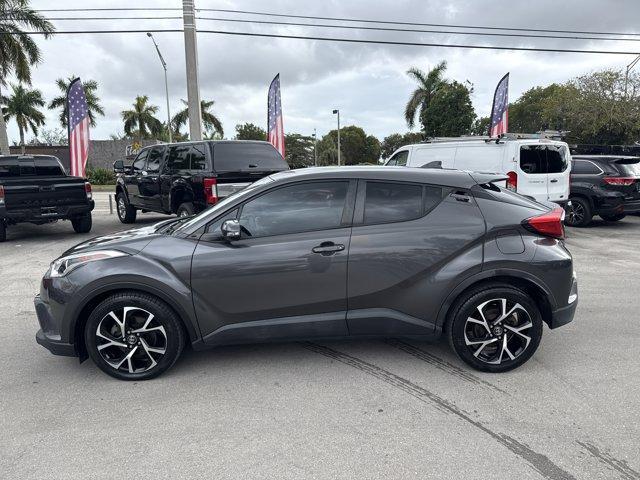 2018 Gray Toyota C-HR (NMTKHMBX3JR) with an 4 2.0 L engine, Variable transmission, located at 27610 S Dixie Hwy, Homestead, FL, 33032, (305) 749-2348, 25.510241, -80.438301 - KBB.com 10 Most Awarded Brands. Delivers 31 Highway MPG and 27 City MPG! This Toyota C-HR delivers a Regular Unleaded I-4 2.0 L/121 engine powering this Variable transmission. Wing Spoiler, Wheels w/Machined w/Painted Accents Accents, Variable Intermittent Wipers.* This Toyota C-HR Features the Foll - Photo#1