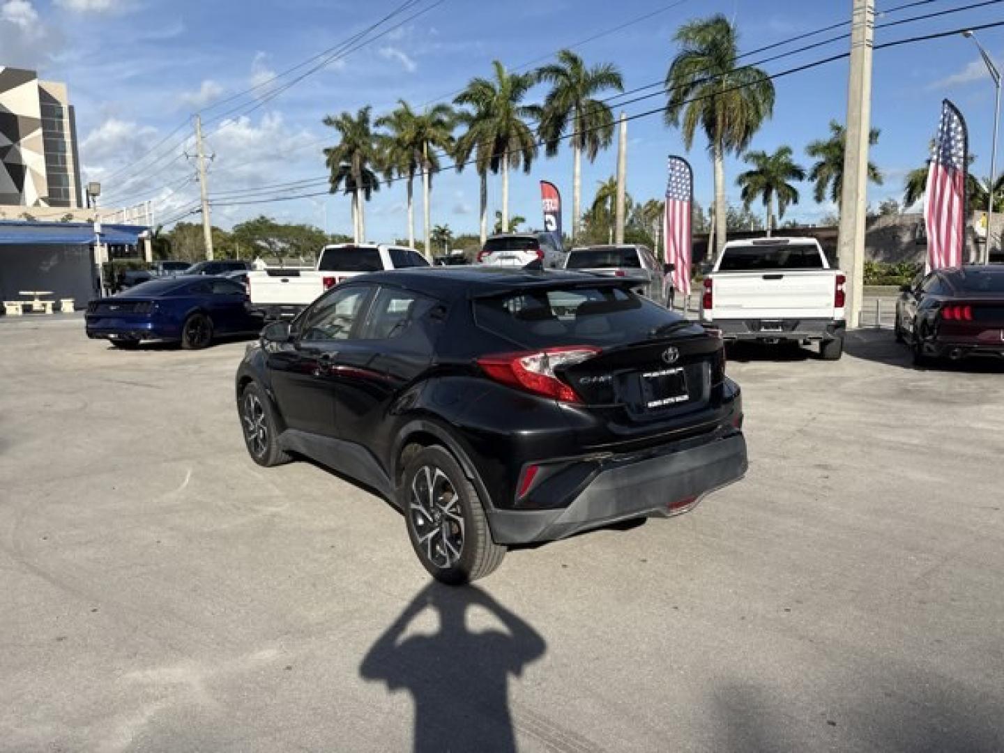 2018 Black Toyota C-HR (NMTKHMBX4JR) with an 4 2.0 L engine, Variable transmission, located at 27610 S Dixie Hwy, Homestead, FL, 33032, (305) 749-2348, 25.510241, -80.438301 - KBB.com Best Resale Value Awards. Boasts 31 Highway MPG and 27 City MPG! This Toyota C-HR boasts a Regular Unleaded I-4 2.0 L/121 engine powering this Variable transmission. Wing Spoiler, Wheels: 18 Sport Alloy, Wheels w/Machined w/Painted Accents Accents.* This Toyota C-HR Features the Following Op - Photo#2