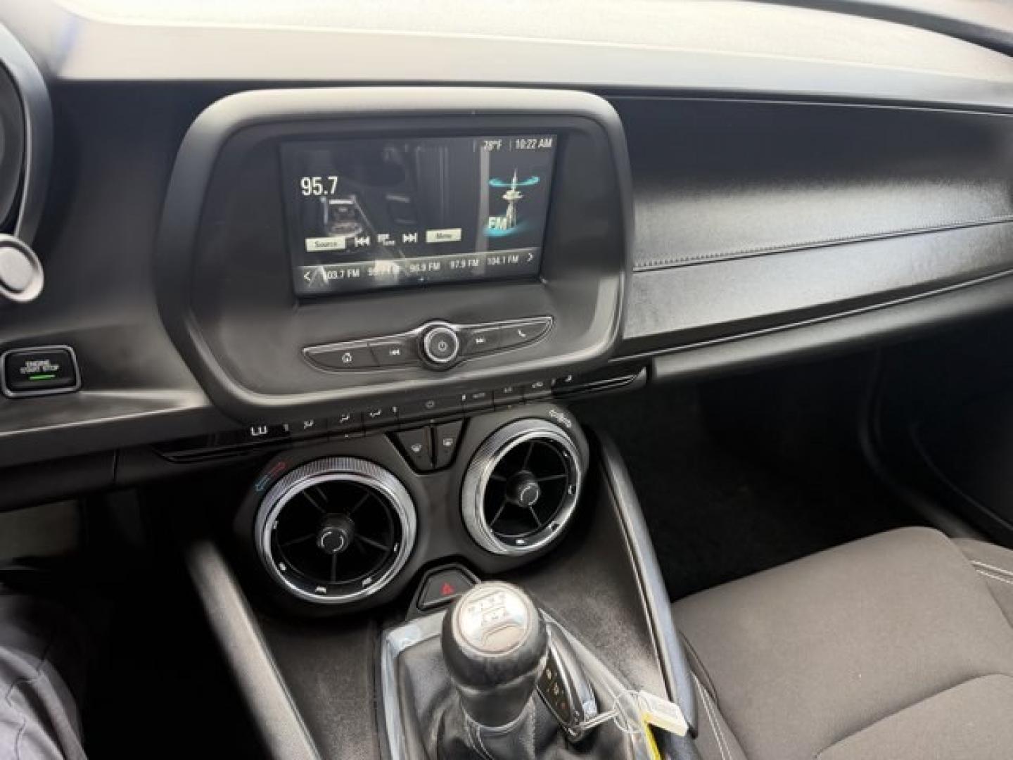 2016 Hyper Blue Metallic /Jet Black Chevrolet Camaro (1G1FA1RX8G0) with an 4 2.0L engine, Manual transmission, located at 27610 S Dixie Hwy, Homestead, FL, 33032, (305) 749-2348, 25.510241, -80.438301 - Ward's 10 Best Engines. Only 95,841 Miles! Boasts 30 Highway MPG and 21 City MPG! This Chevrolet Camaro delivers a Gas I4 2.0L/122 engine powering this Manual transmission. WHEELS, 18 (45.7 CM) SILVER-PAINTED ALUMINUM (STD), TRANSMISSION, 6-SPEED MANUAL (STD), TIRES, 245/50R18, BLACKWALL, ALL-SEASON- Photo#9