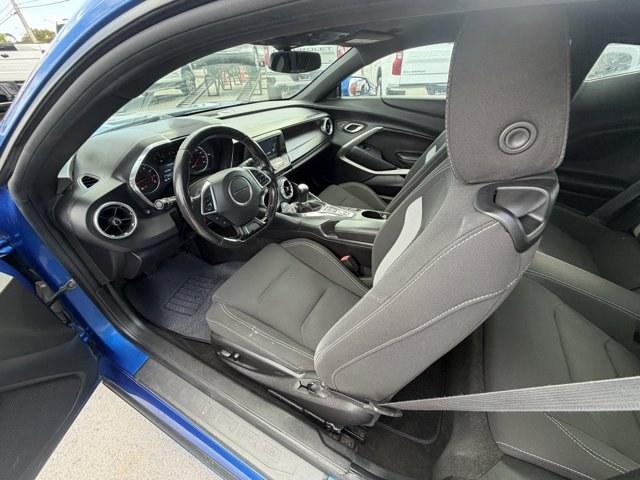 2016 Hyper Blue Metallic /Jet Black Chevrolet Camaro (1G1FA1RX8G0) with an 4 2.0L engine, Manual transmission, located at 27610 S Dixie Hwy, Homestead, FL, 33032, (305) 749-2348, 25.510241, -80.438301 - Ward's 10 Best Engines. Only 95,841 Miles! Boasts 30 Highway MPG and 21 City MPG! This Chevrolet Camaro delivers a Gas I4 2.0L/122 engine powering this Manual transmission. WHEELS, 18 (45.7 CM) SILVER-PAINTED ALUMINUM (STD), TRANSMISSION, 6-SPEED MANUAL (STD), TIRES, 245/50R18, BLACKWALL, ALL-SEASON - Photo#11