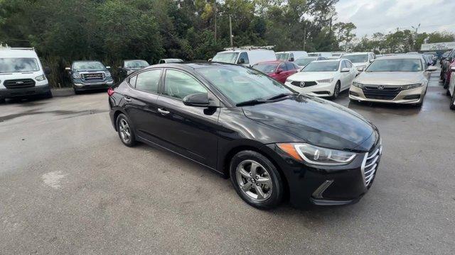 2017 Phantom Black /Beige Hyundai Elantra (5NPD94LA5HH) with an 4 1.4 L engine, Automatic transmission, located at 27610 S Dixie Hwy, Homestead, FL, 33032, (305) 749-2348, 25.510241, -80.438301 - IIHS Top Safety Pick+, Top Safety Pick+. Boasts 40 Highway MPG and 32 City MPG! This Hyundai Elantra delivers a Intercooled Turbo Regular Unleaded I-4 1.4 L/83 engine powering this Automatic transmission. REVERSIBLE CARGO TRAY, REAR BUMPER APPLIQUE, PHANTOM BLACK.*This Hyundai Elantra Comes Equipped - Photo#6