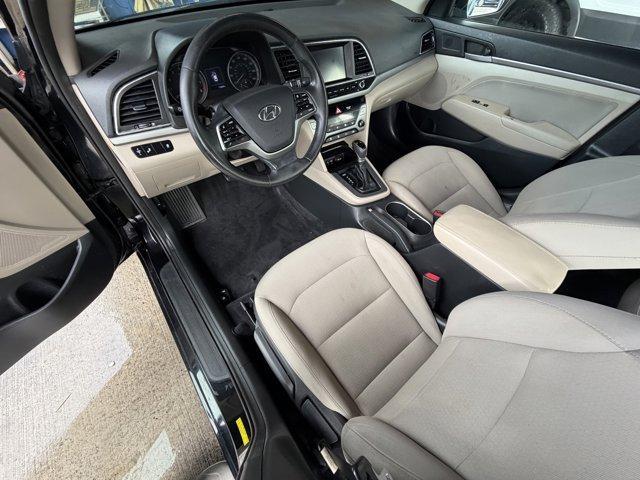 2017 Phantom Black /Beige Hyundai Elantra (5NPD94LA5HH) with an 4 1.4 L engine, Automatic transmission, located at 27610 S Dixie Hwy, Homestead, FL, 33032, (305) 749-2348, 25.510241, -80.438301 - IIHS Top Safety Pick+, Top Safety Pick+. Boasts 40 Highway MPG and 32 City MPG! This Hyundai Elantra delivers a Intercooled Turbo Regular Unleaded I-4 1.4 L/83 engine powering this Automatic transmission. REVERSIBLE CARGO TRAY, REAR BUMPER APPLIQUE, PHANTOM BLACK.*This Hyundai Elantra Comes Equipped - Photo#10