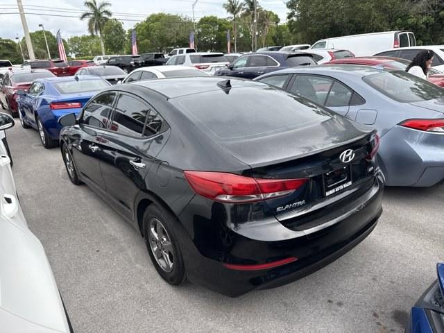 2017 Phantom Black /Beige Hyundai Elantra (5NPD94LA5HH) with an 4 1.4 L engine, Automatic transmission, located at 27610 S Dixie Hwy, Homestead, FL, 33032, (305) 749-2348, 25.510241, -80.438301 - IIHS Top Safety Pick+, Top Safety Pick+. Boasts 40 Highway MPG and 32 City MPG! This Hyundai Elantra delivers a Intercooled Turbo Regular Unleaded I-4 1.4 L/83 engine powering this Automatic transmission. REVERSIBLE CARGO TRAY, REAR BUMPER APPLIQUE, PHANTOM BLACK.*This Hyundai Elantra Comes Equipped - Photo#1