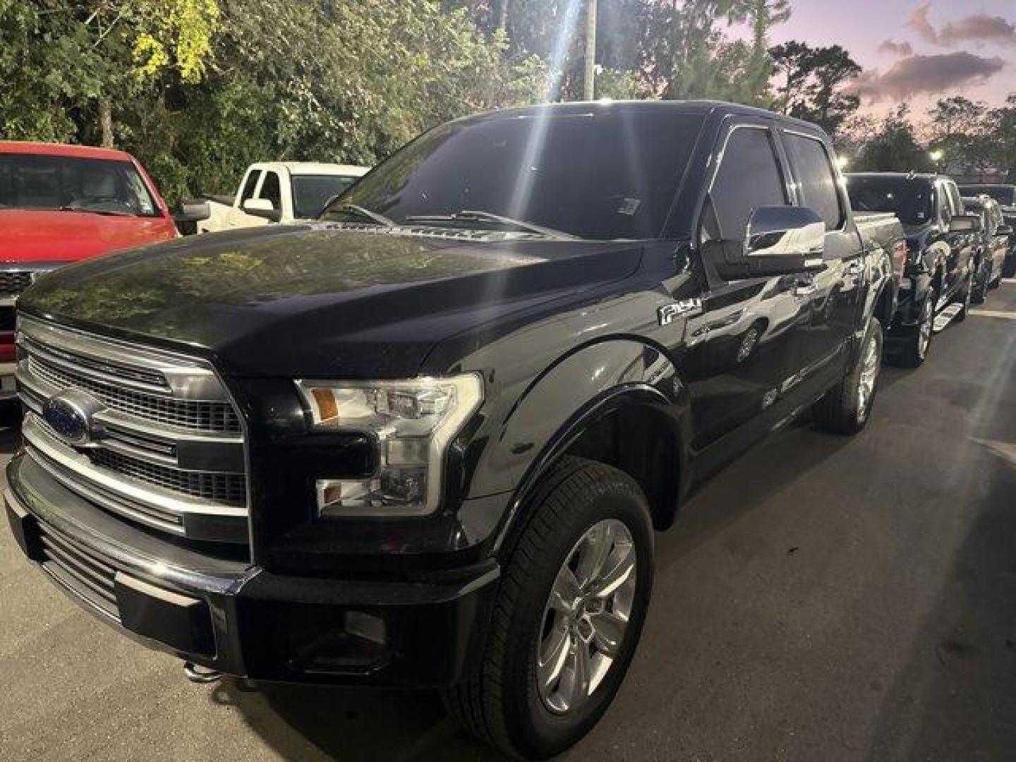 2015 Black Ford F-150 (1FTEW1EF2FF) with an 8 5.0 L engine, Automatic transmission, located at 27610 S Dixie Hwy, Homestead, FL, 33032, (305) 749-2348, 25.510241, -80.438301 - Green Car Journal 2015 Green Car Technology Award. Boasts 21 Highway MPG and 15 City MPG! This Ford F-150 boasts a Regular Unleaded V-8 5.0 L engine powering this Automatic transmission. Transmission: Electronic 6-Speed Automatic -inc: tow/haul mode, Towing Equipment -inc: Trailer Sway Control, Tire - Photo#0