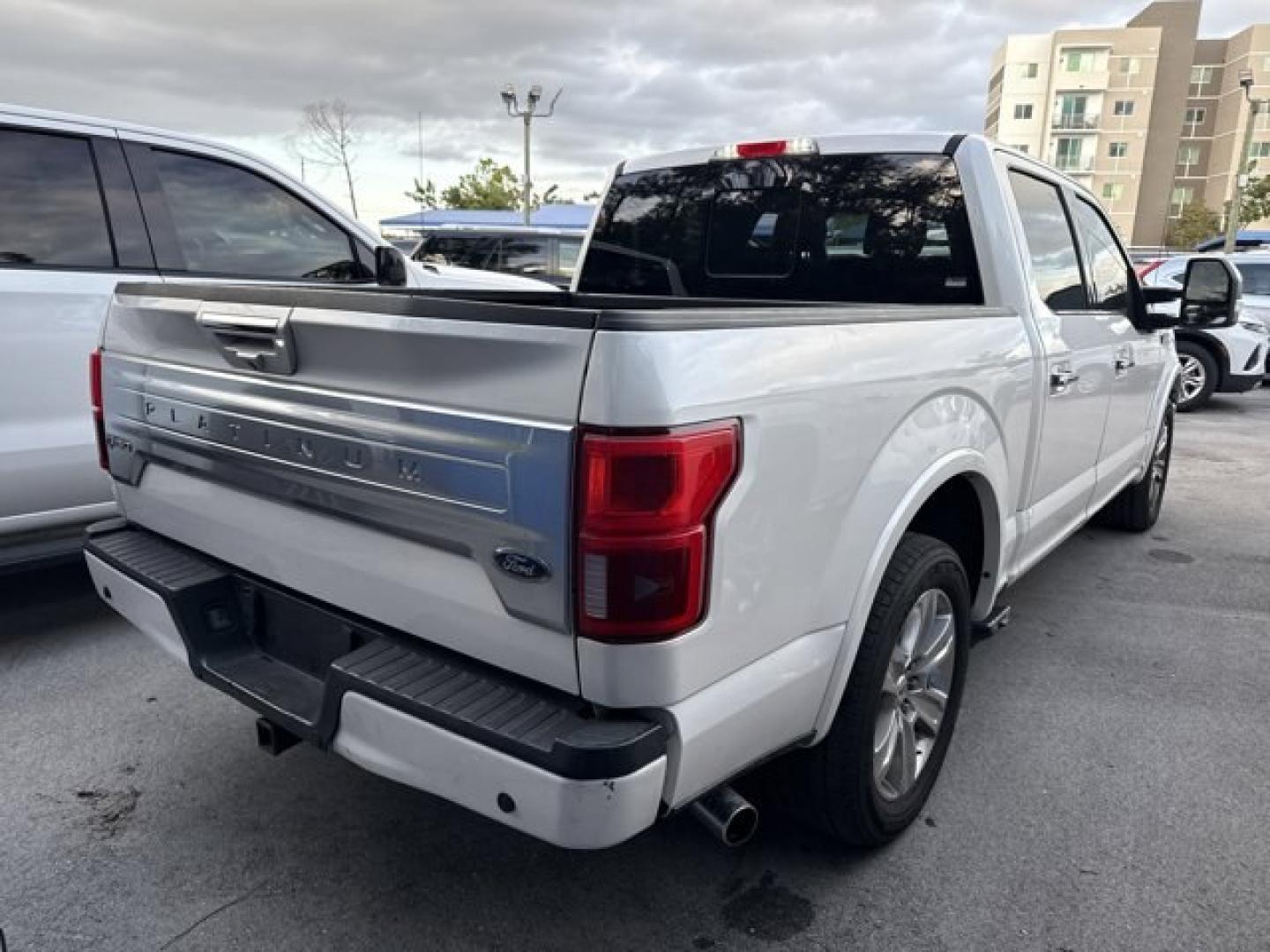 2018 White Ford F-150 (1FTEW1C56JF) with an 8 5.0 L engine, Automatic transmission, located at 27610 S Dixie Hwy, Homestead, FL, 33032, (305) 749-2348, 25.510241, -80.438301 - KBB.com Brand Image Awards. This Ford F-150 boasts a Regular Unleaded V8 5.0 L engine powering this Automatic transmission. Transmission w/Driver Selectable Mode and SelectShift Sequential Shift Control, Towing Equipment -inc: Trailer Sway Control, Tire Specific Low Tire Pressure Warning.*This Ford - Photo#2