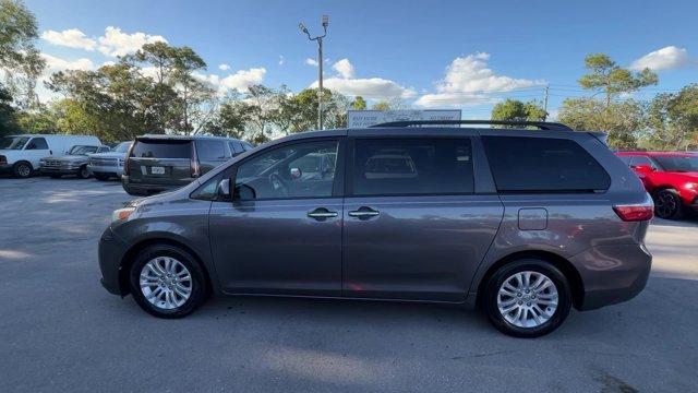 2015 Gray Toyota Sienna (5TDYK3DC9FS) with an 6 3.5 L engine, Automatic transmission, located at 27610 S Dixie Hwy, Homestead, FL, 33032, (305) 749-2348, 25.510241, -80.438301 - KBB.com 15 Best Family Cars. Delivers 25 Highway MPG and 18 City MPG! This Toyota Sienna boasts a Regular Unleaded V-6 3.5 L/211 engine powering this Automatic transmission. Window Grid And Roof Mount Diversity Antenna, Variable Intermittent Wipers w/Heated Wiper Park, Valet Function.*This Toyota Si - Photo#1