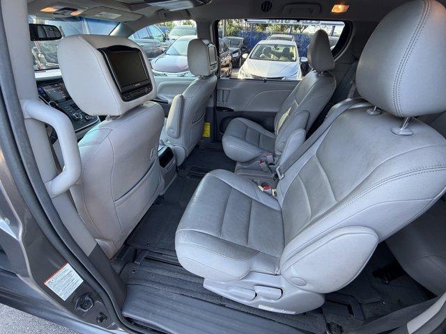2015 Gray Toyota Sienna (5TDYK3DC9FS) with an 6 3.5 L engine, Automatic transmission, located at 27610 S Dixie Hwy, Homestead, FL, 33032, (305) 749-2348, 25.510241, -80.438301 - KBB.com 15 Best Family Cars. Delivers 25 Highway MPG and 18 City MPG! This Toyota Sienna boasts a Regular Unleaded V-6 3.5 L/211 engine powering this Automatic transmission. Window Grid And Roof Mount Diversity Antenna, Variable Intermittent Wipers w/Heated Wiper Park, Valet Function.*This Toyota Si - Photo#12